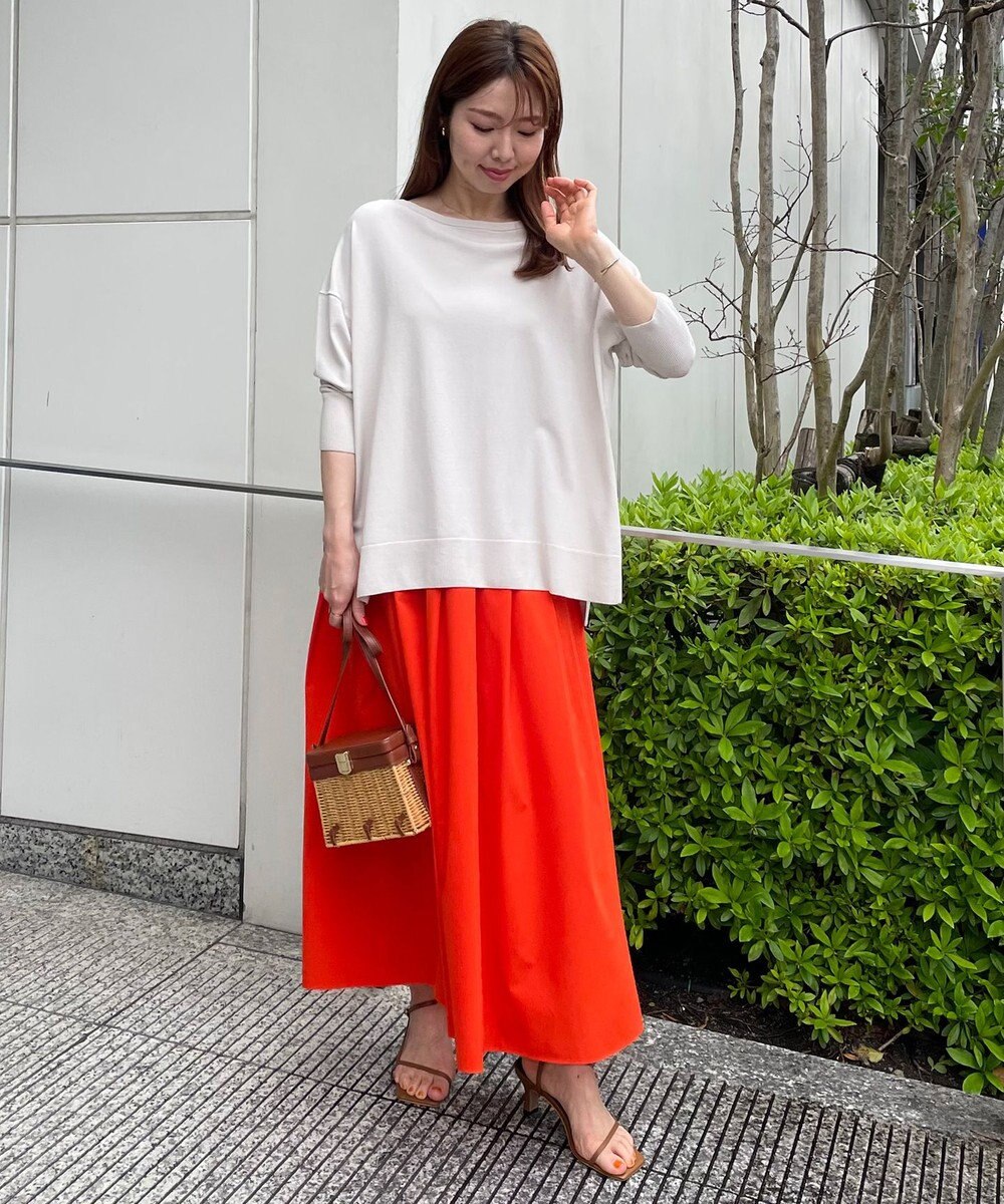 UNFILO マイビューティニット ボートネック 