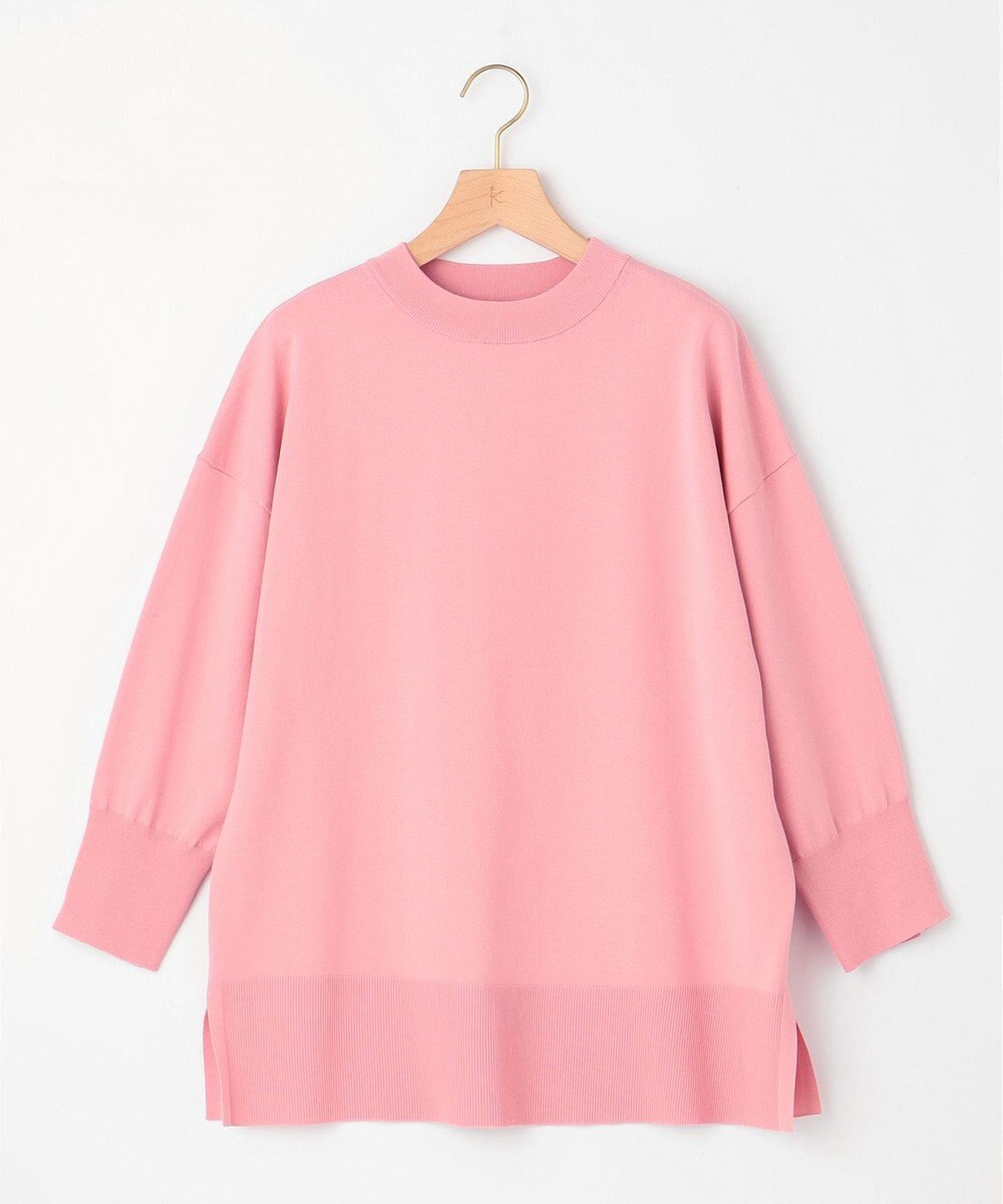 組曲 L 【WEB限定】コットンポリエステル リラクシーニット 