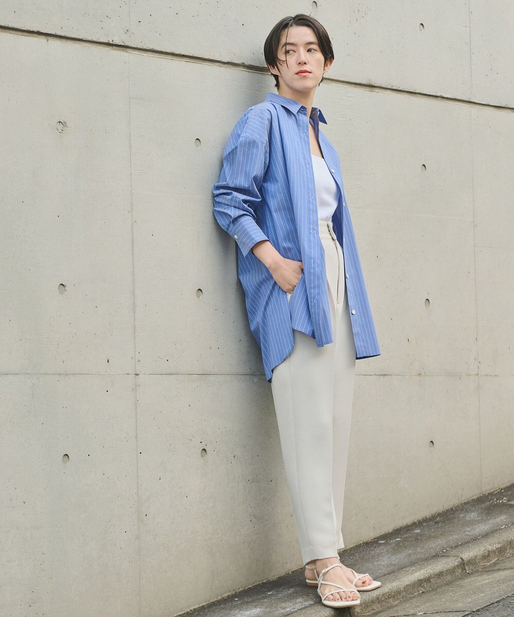 uncrave ウォッシャブル ダブルクロス パンツ 