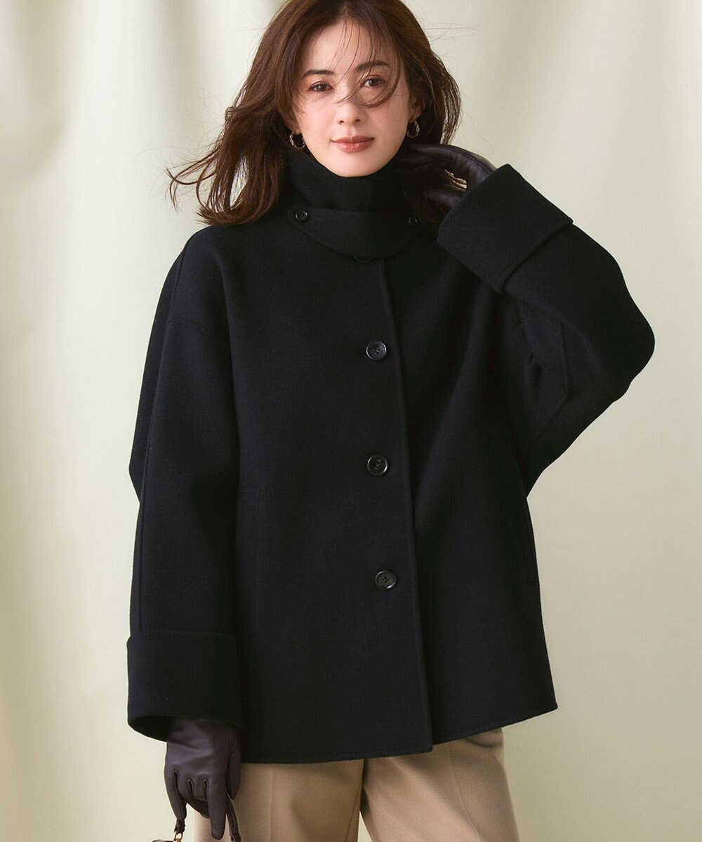 23区 L 【VERY掲載】MANTECOPure リバー ステンカラーコート 