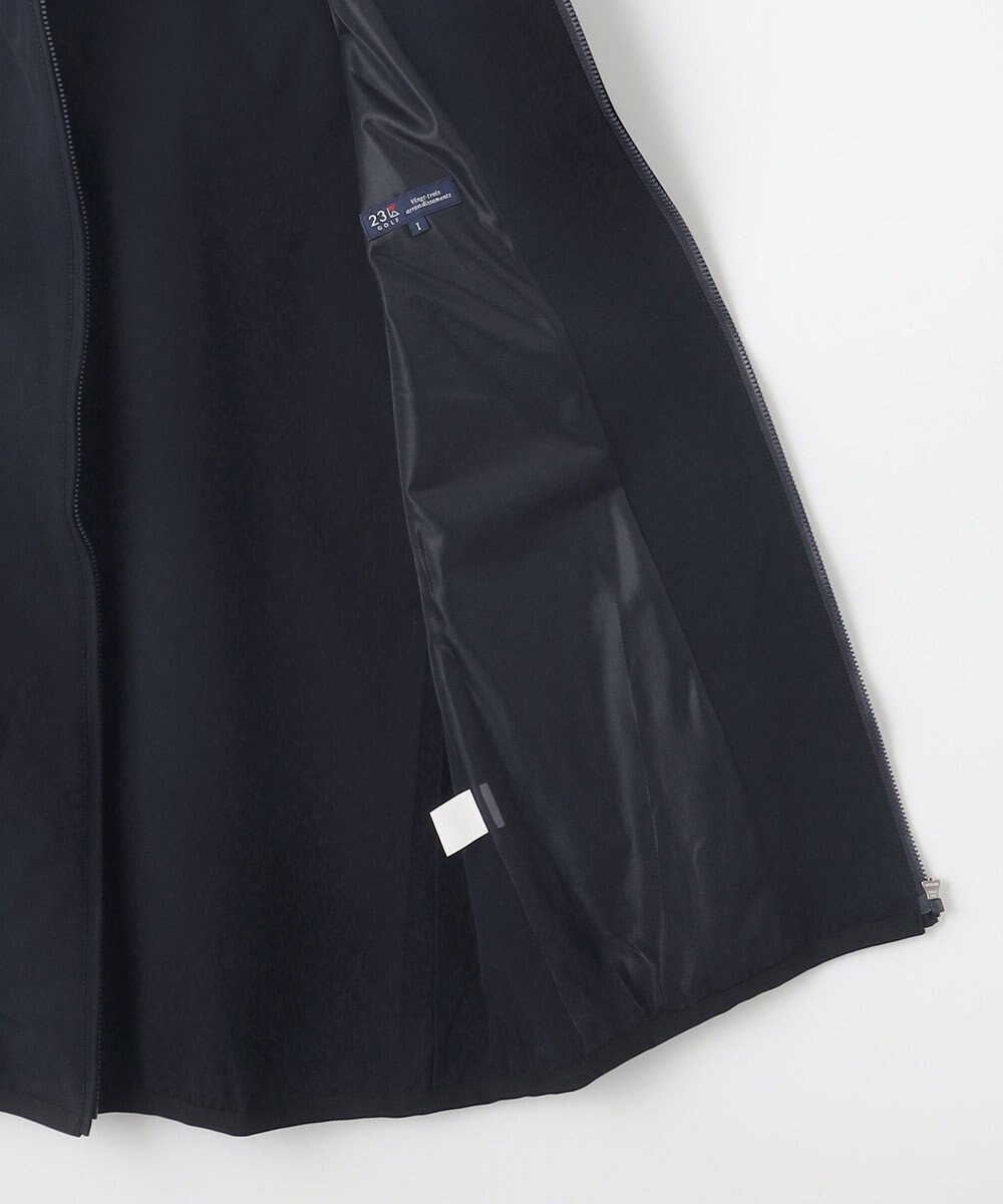 23区GOLF 【MEN】【撥水・ストレッチ】ライトフード ベスト 軽くて蒸れにくい 急な小雨も怖くない 