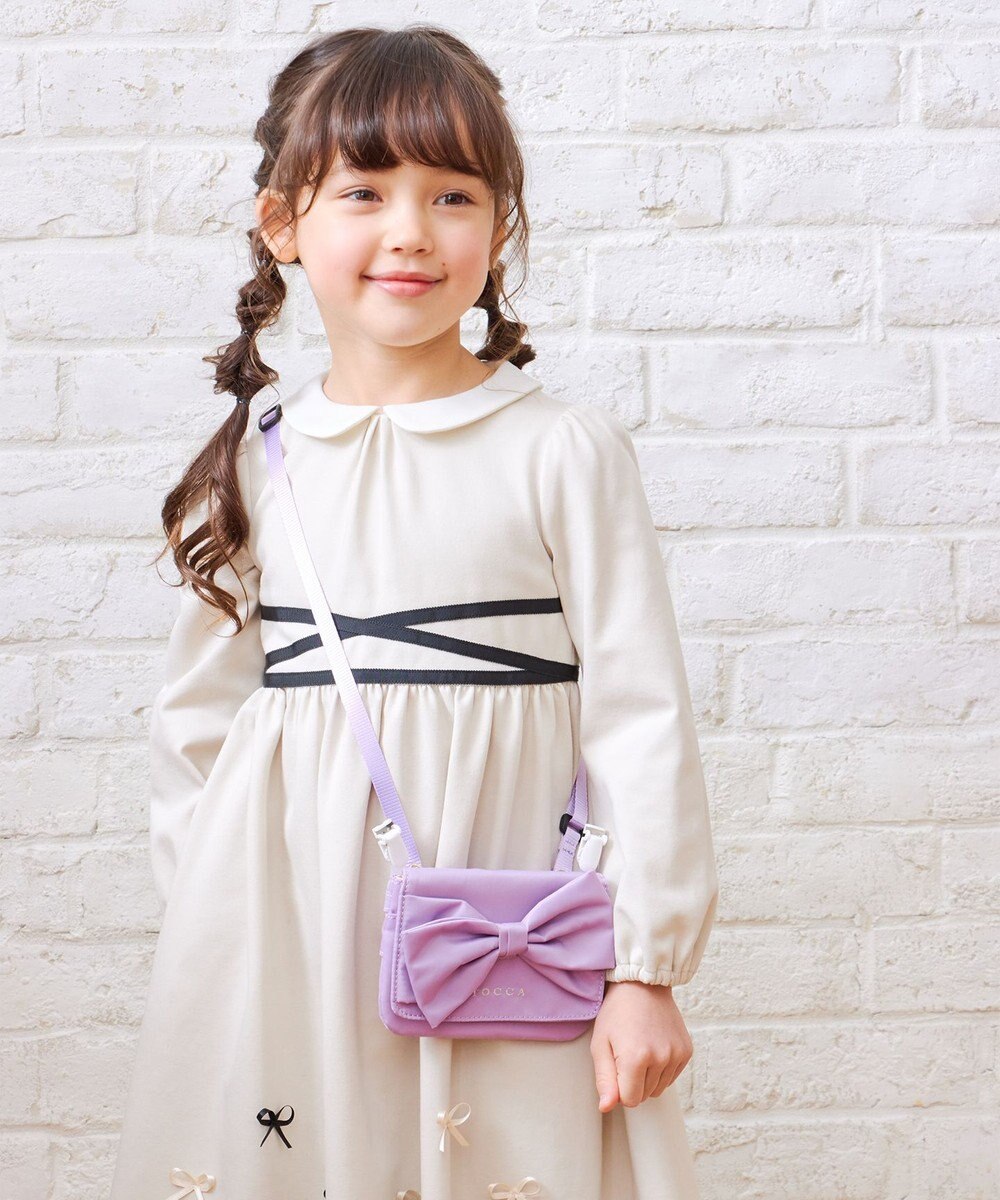 TOCCA BAMBINI 【WEB限定】RIBBON POCKET POUCH SHOULDER ポケットショルダー 
