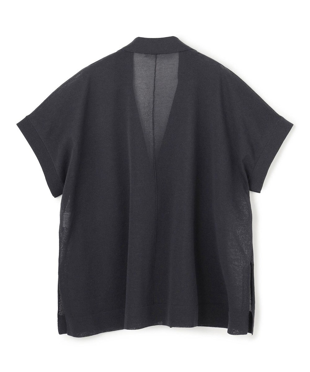 UNFILO シアーフォルムニット ジャケットジレ 