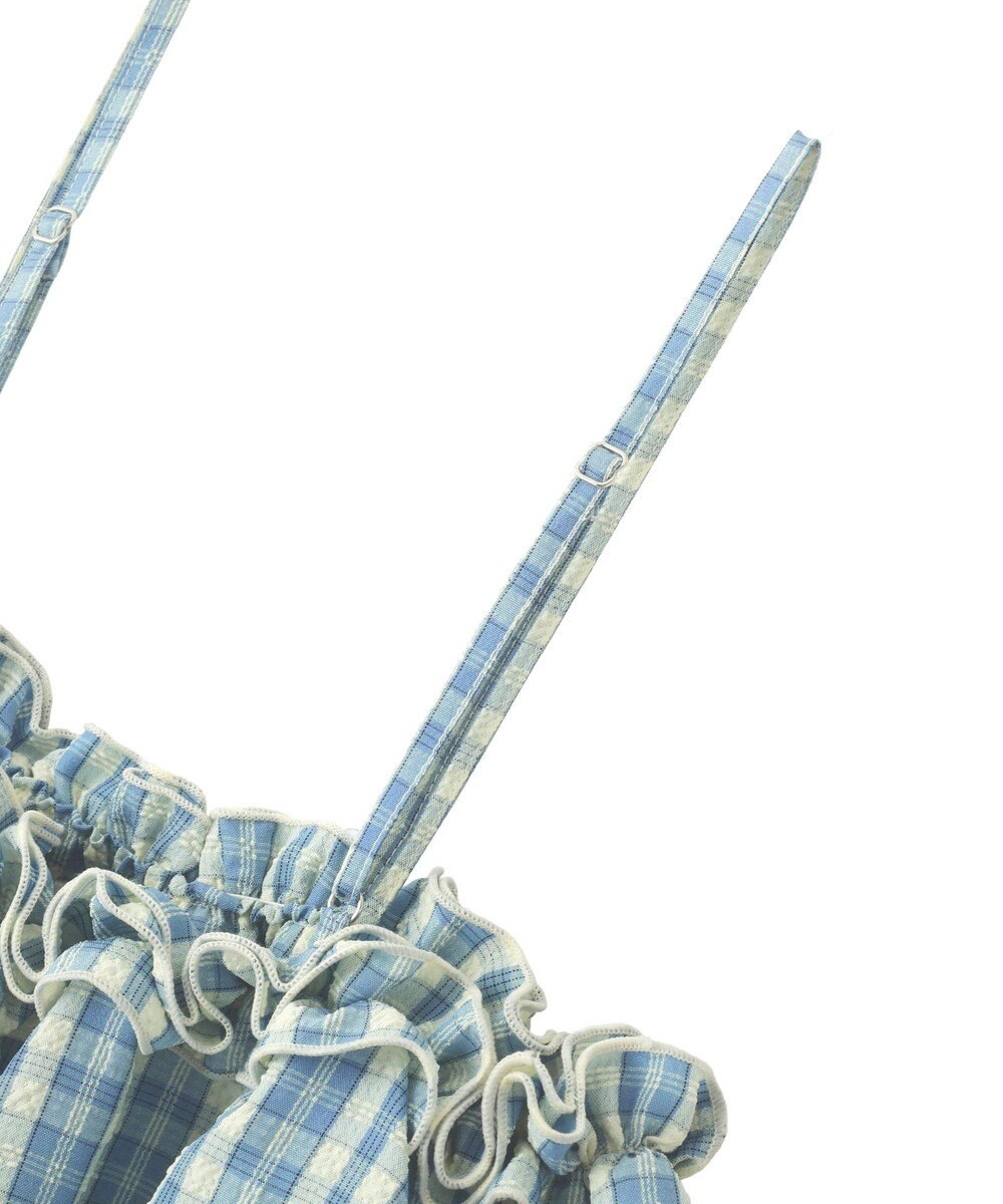 earth music&ecology 【予約】アソートチェックティアードビスチェ 