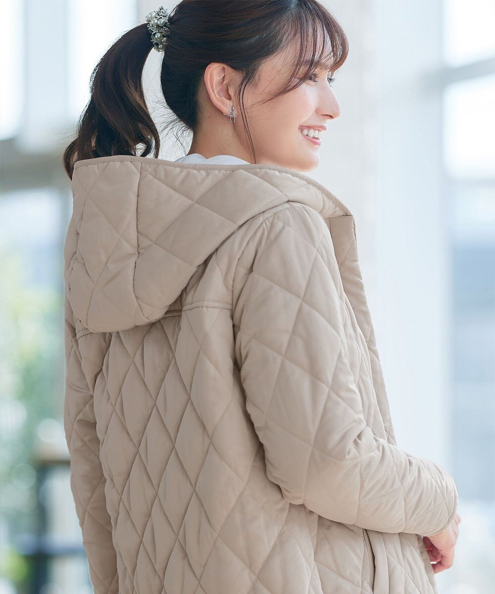 Tiaclasse 【安田美沙子さん着用・新色追加】中綿キルティングコート 