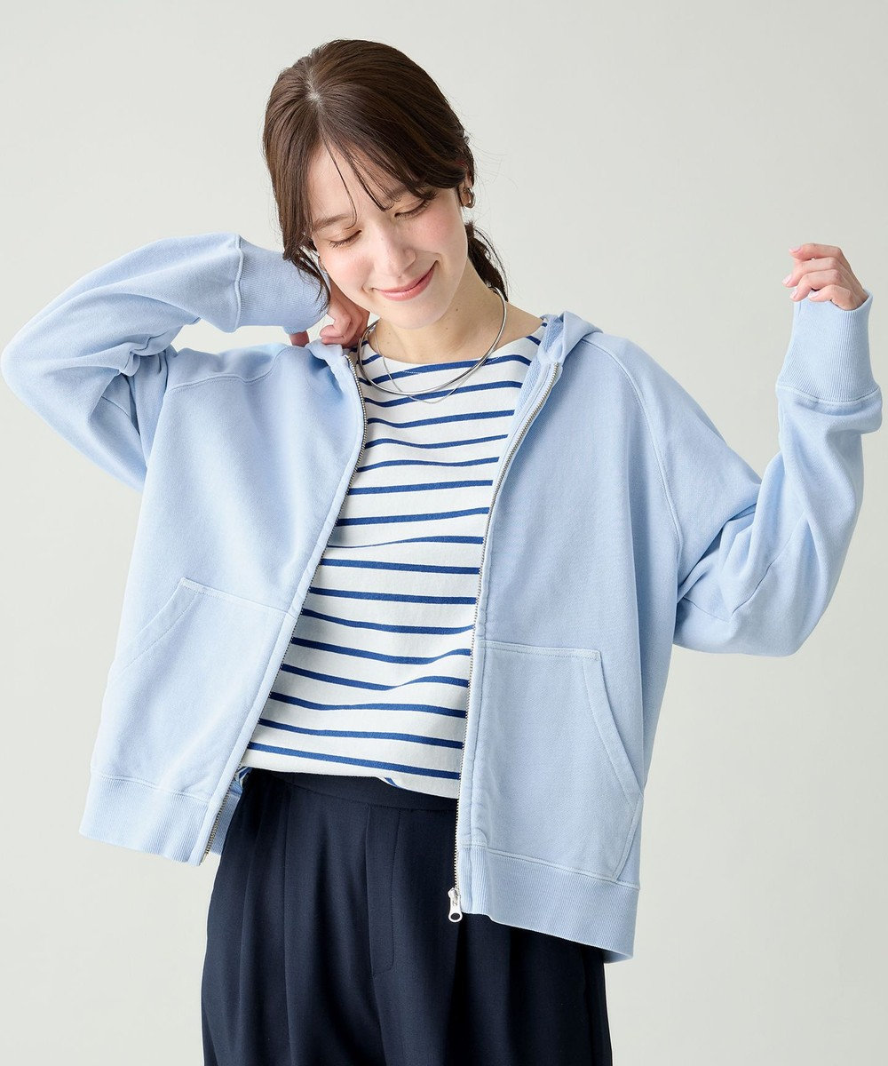 ANY ピグメントパーカー 