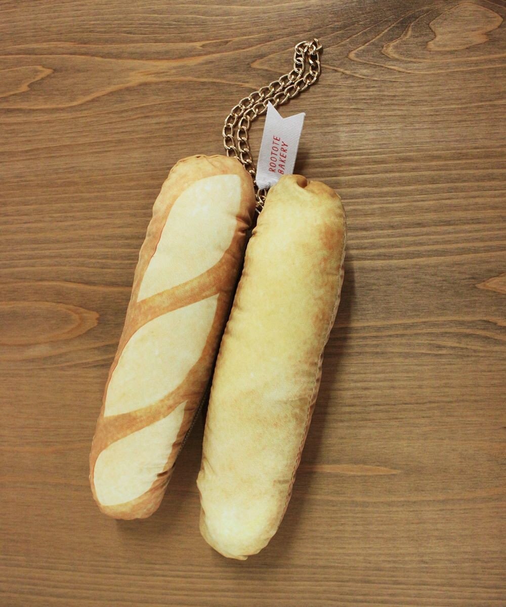 ROOTOTE 0131 RTふかふかパンポーチ＆ショッパー【企画デザイン2時×イラストレーター・つゆこ×ROOTOTE】 