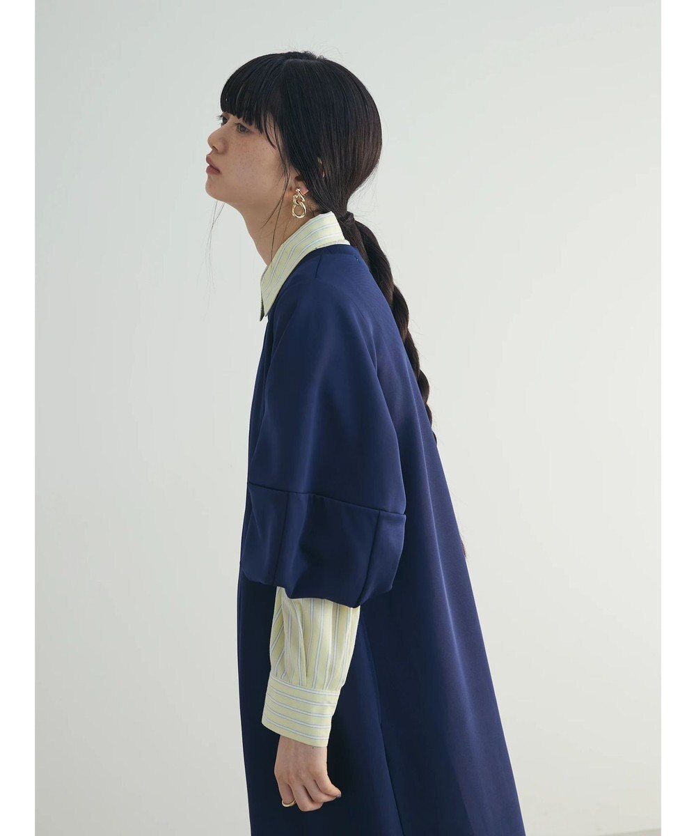 Green Parks armonia. 袖ボリュームポンチワンピース 