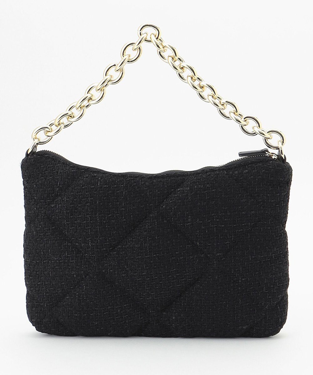 ICB ツイードチェーンバッグ 