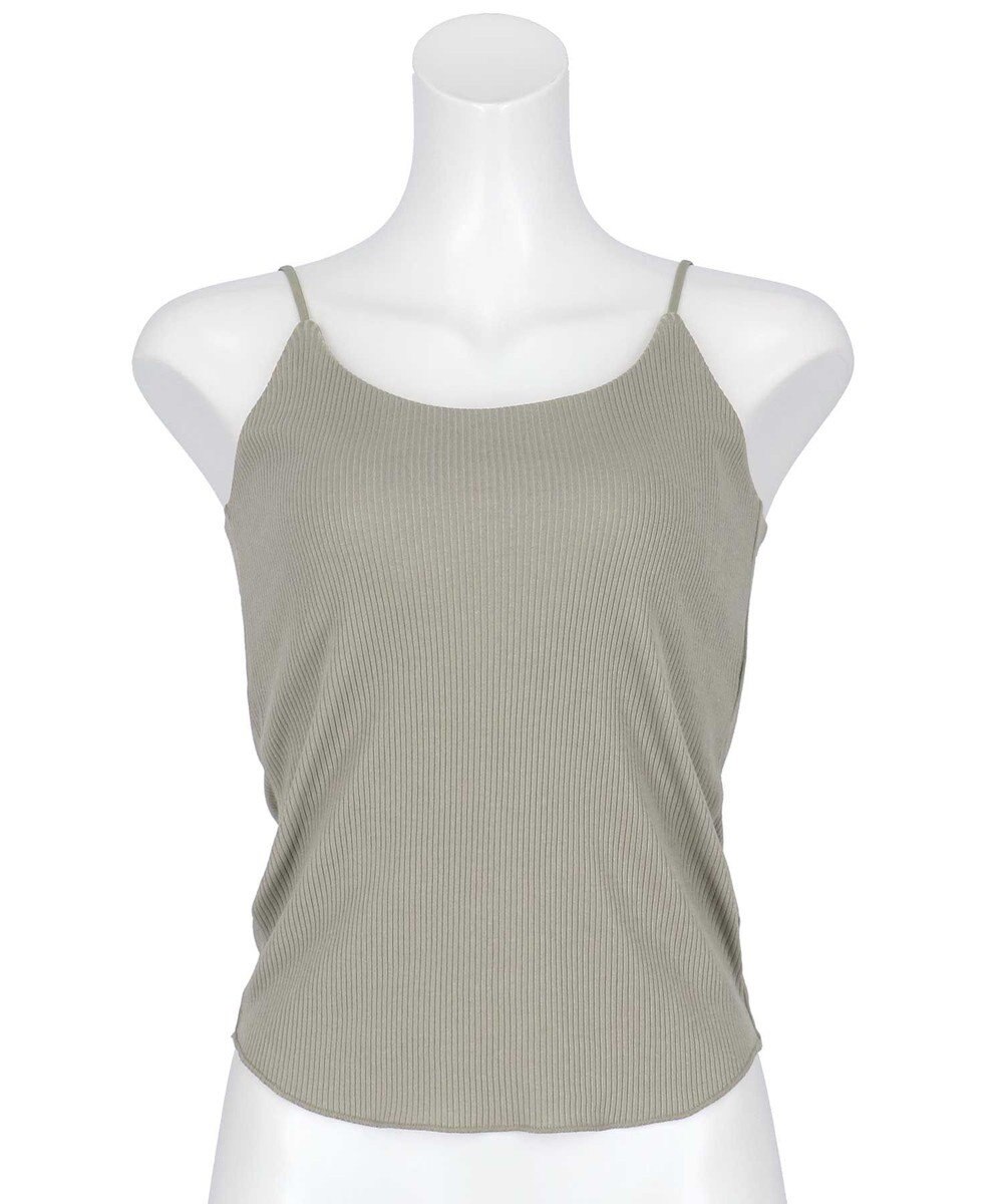 AMPHI カップ付きインナー 【ブラトップ】 キャミソール 上向きで立体的なバストシルエット しめつけ感が少ない 脇スッキリ JWG100 アンフィ／ワコール 