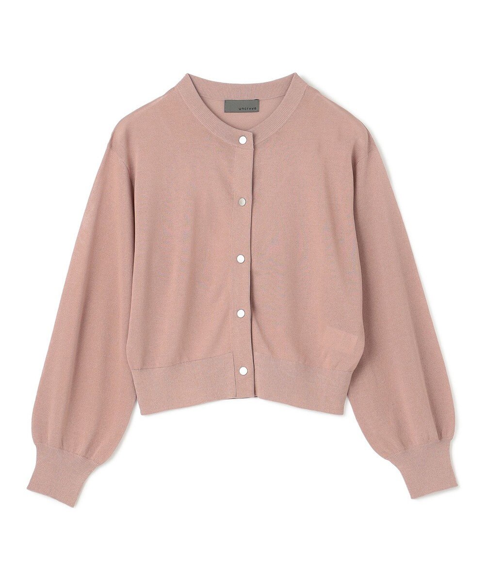 uncrave 【手洗い可】シアー ニットカーディガン（uncrave STANDARD） 