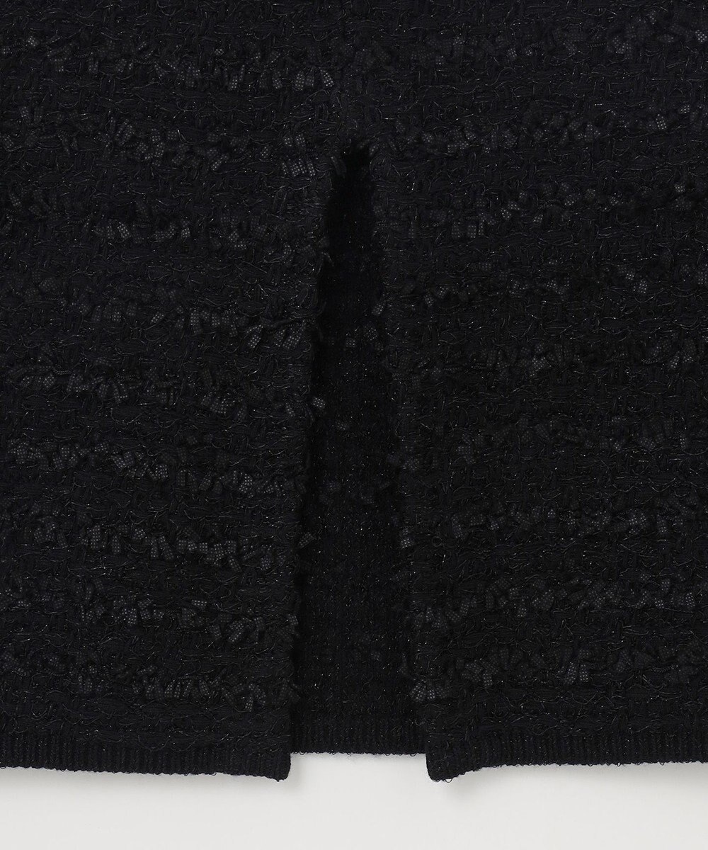 GRACE CONTINENTAL ラメツイードニットスカート 