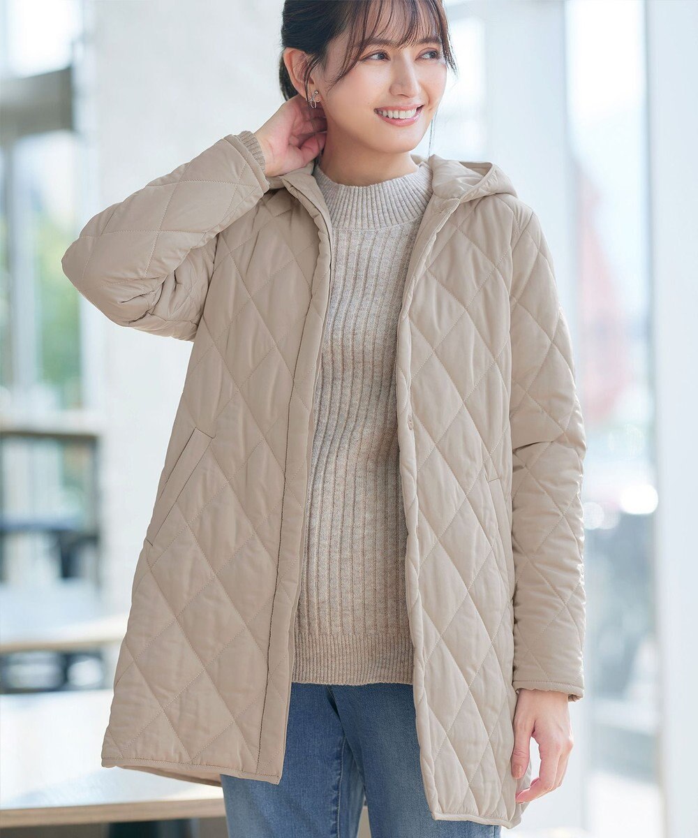 Tiaclasse 【安田美沙子さん着用・新色追加】中綿キルティングコート 