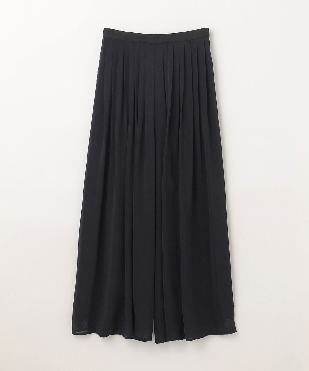 GRACE CONTINENTAL シアープリーツパンツ 