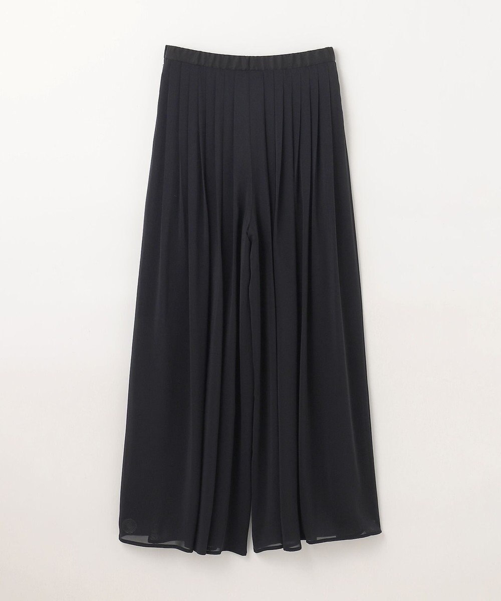 GRACE CONTINENTAL シアープリーツパンツ 