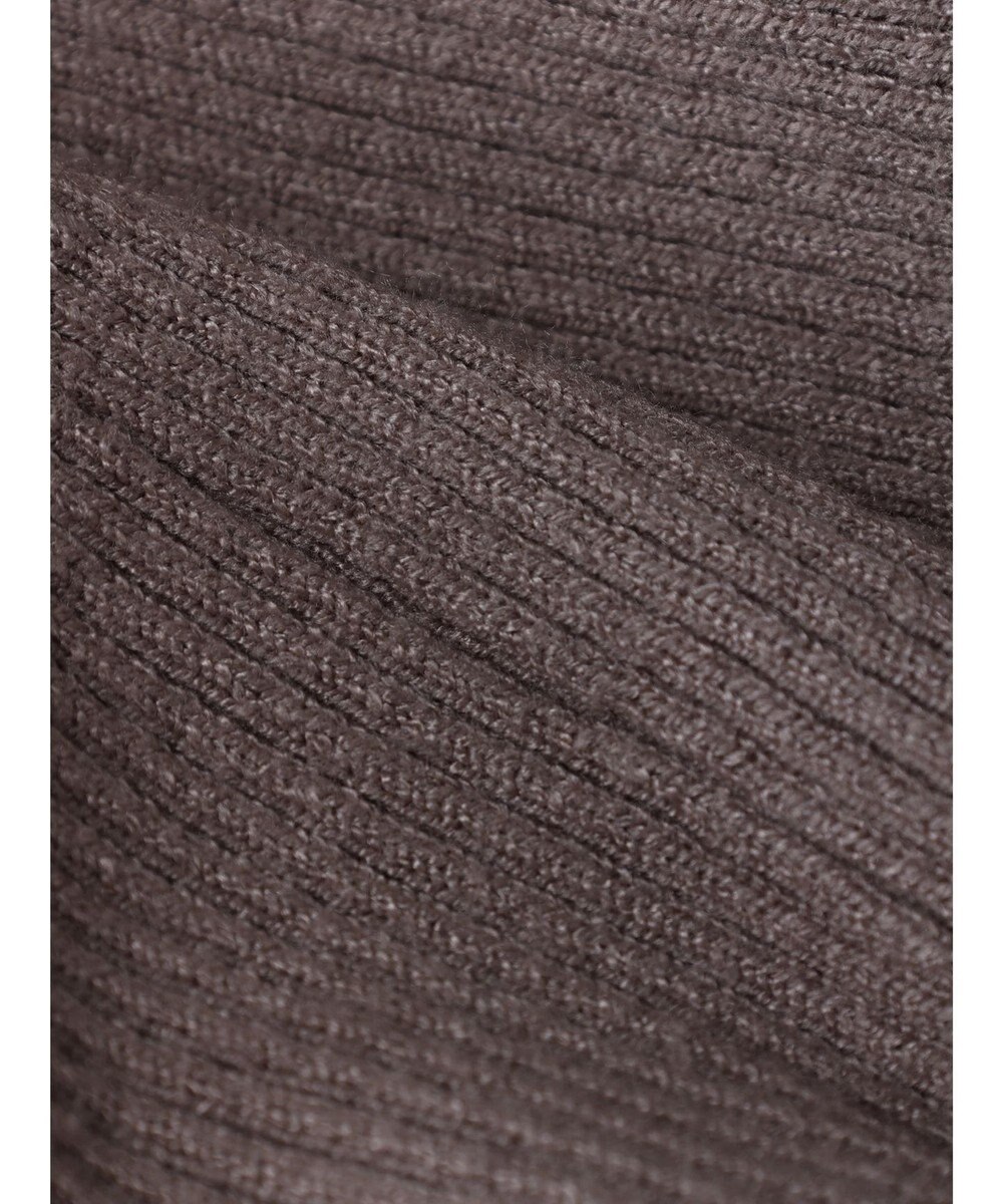 earth music&ecology レースドッキングリブニット 