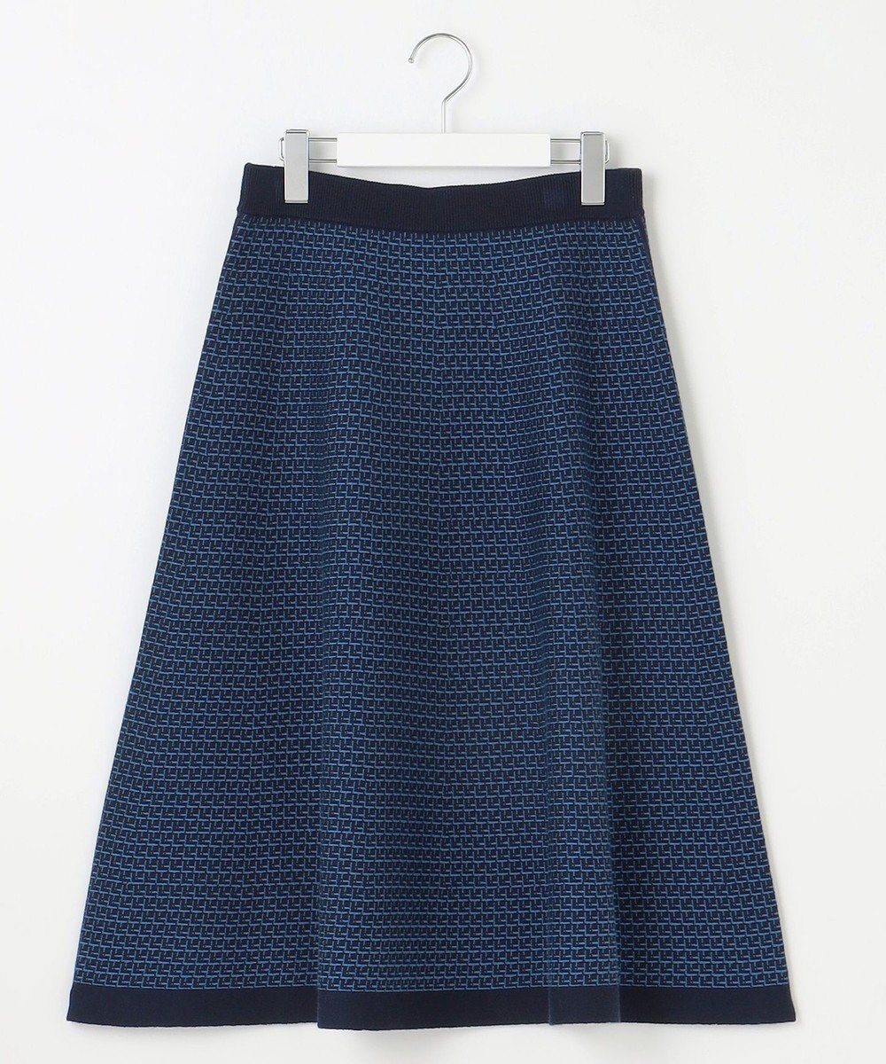 自由区 【WEB限定カラーあり・洗える】リバーシブルニット セットアップ(プルオーバー×フレアスカート) 