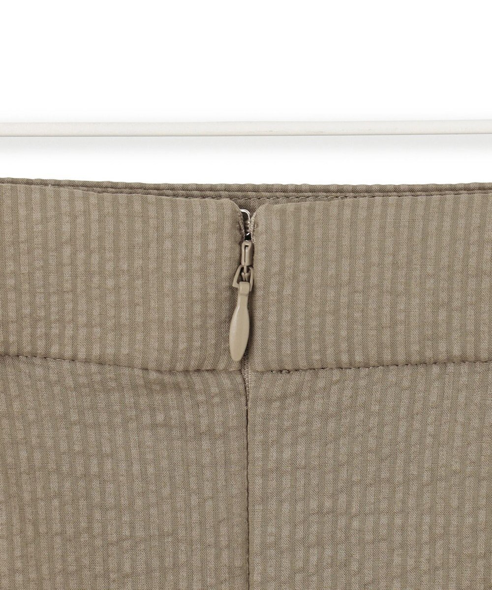 ICB L 【洗える】コットンリップル ナロースカート 