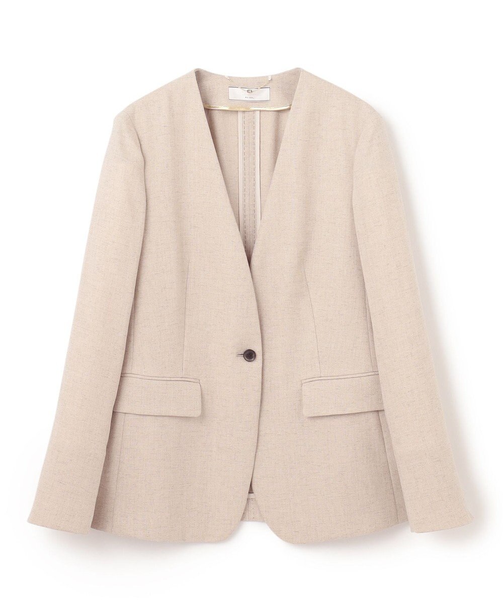 BEIGE， CAROLE / ノーカラージャケット 