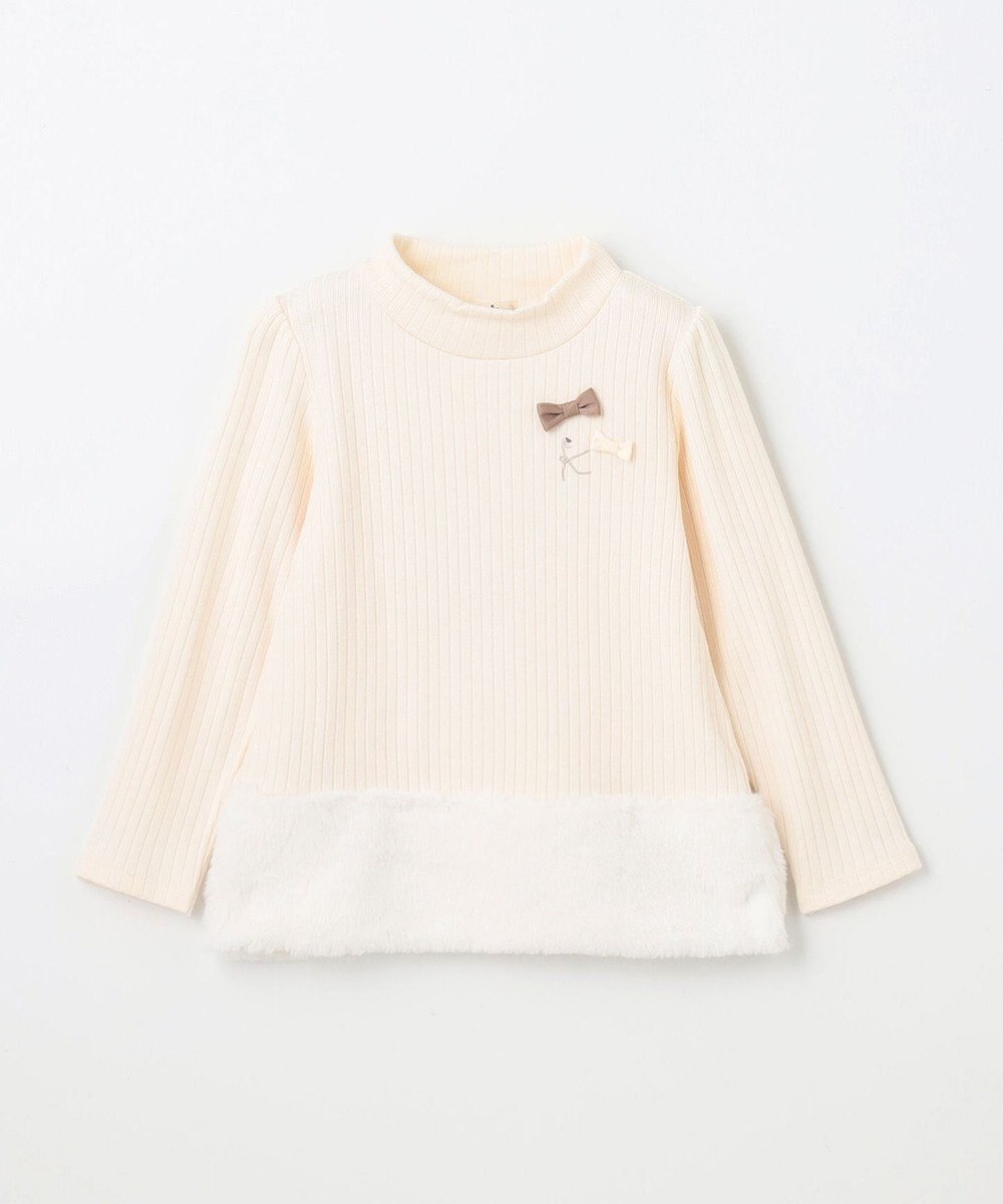 組曲 KIDS 【110-140㎝】ファー トレーナー 