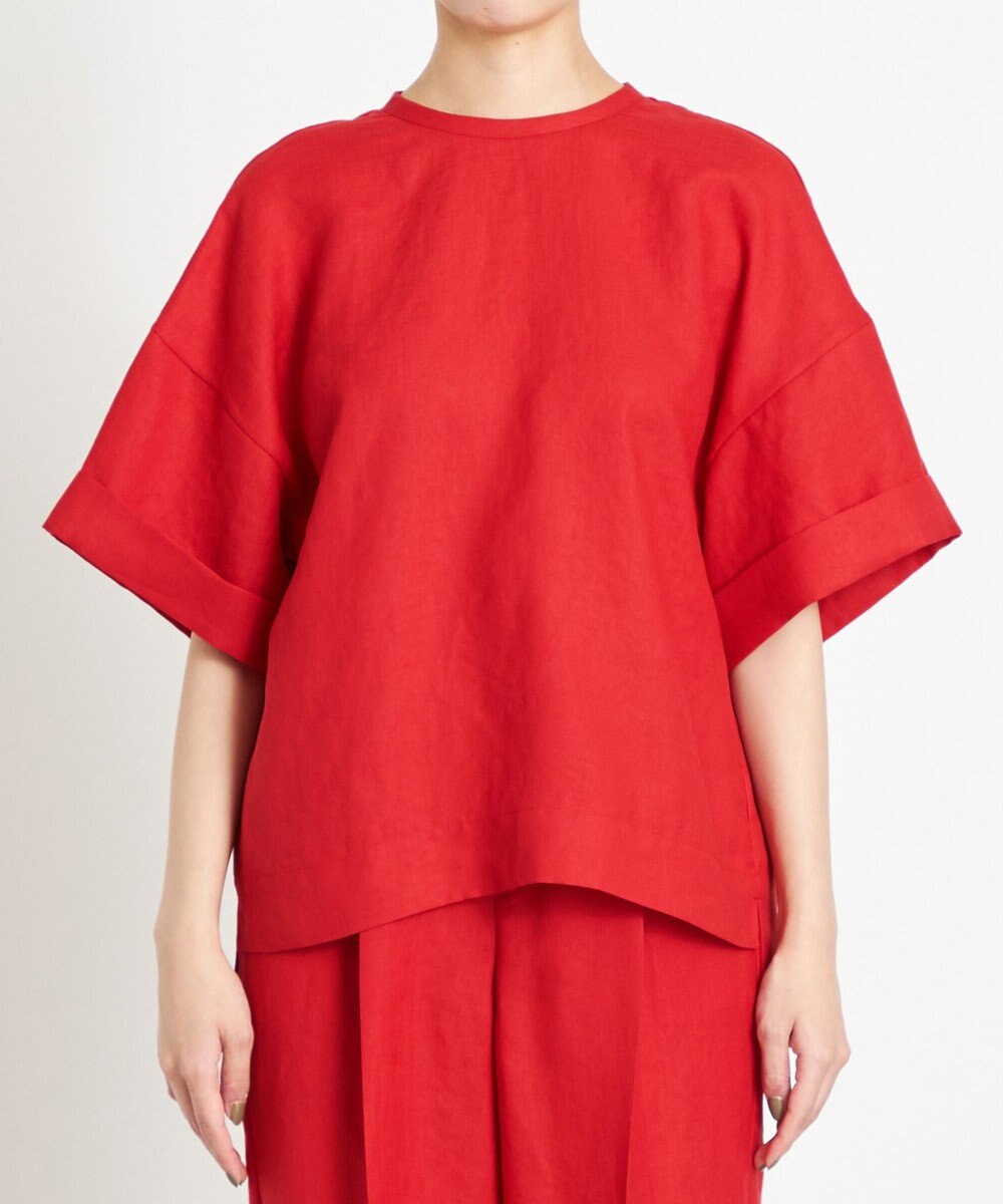 NAVE 【ReNAVE　洗える】スラブツイルブラウス 