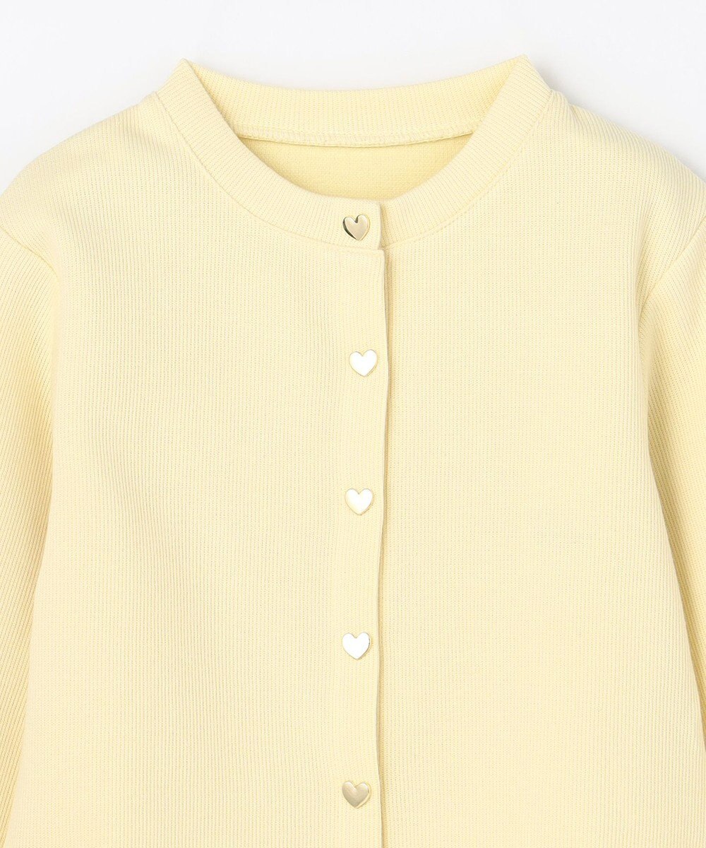 ANY KIDS 【洗濯機可能】スナップボタン カーディガン 