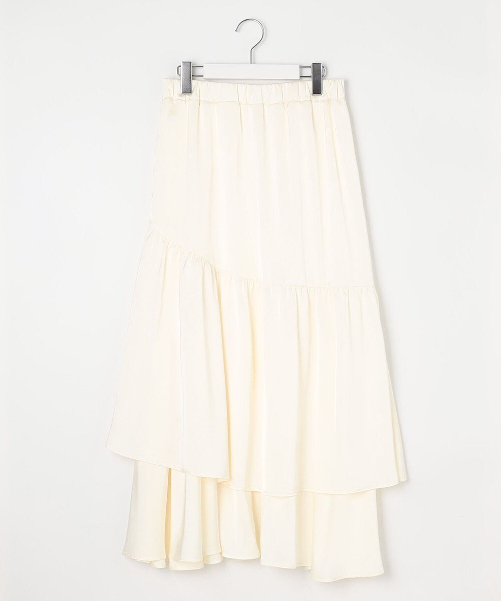 Feroux 【セットアイテム】裏毛プルオーバー×ランダムプリーツ スカート 