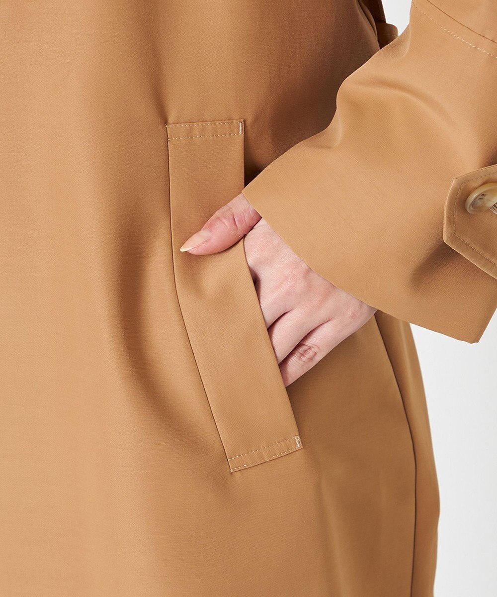 NAVE 【ReNAVE・セットアップ可/撥水加工/防シワ】ポリエステルタッサー コート 