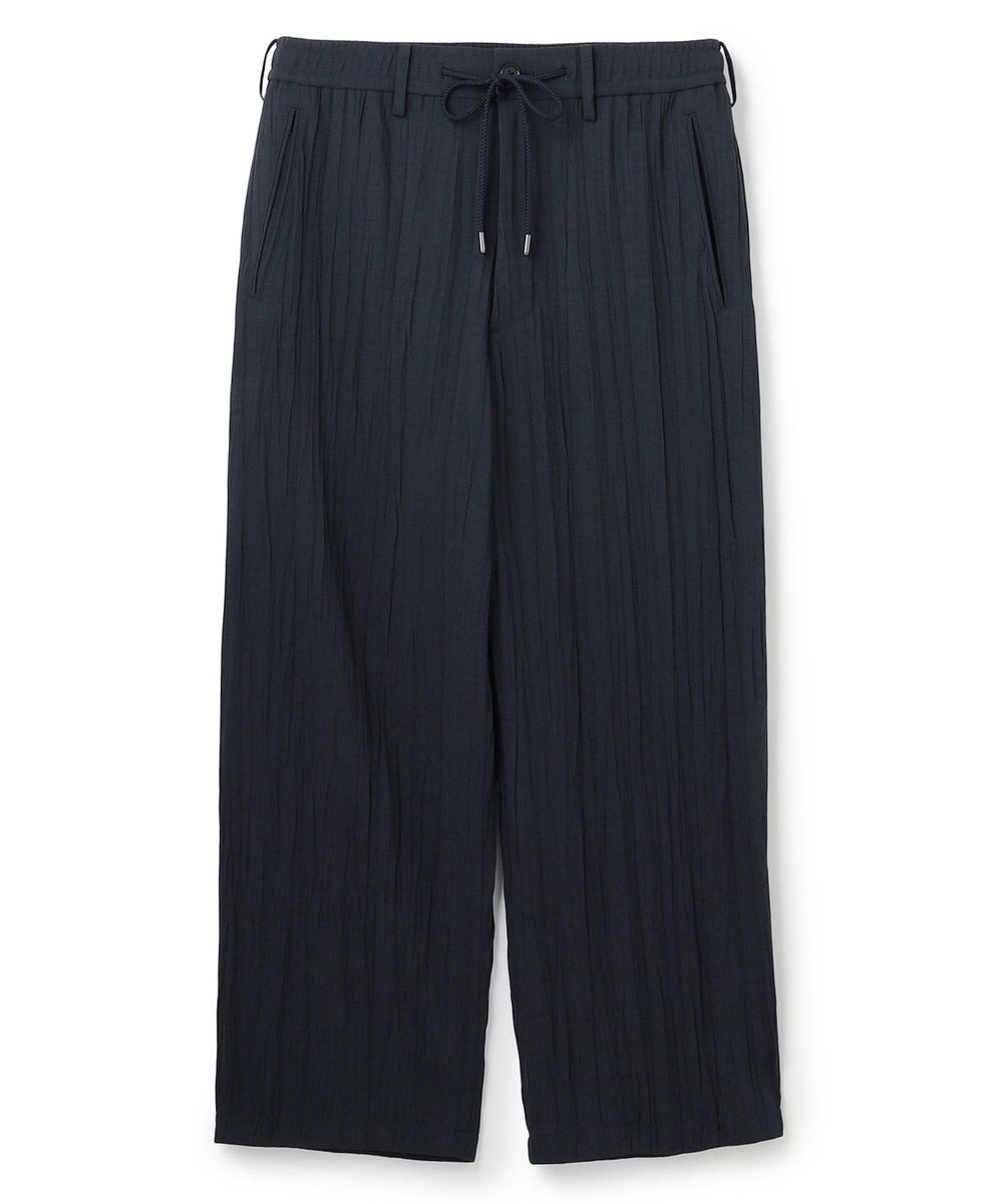 JOSEPH HOMME 【HIGH GRADE LINE】フォグプリーツストレッチ　ドロスト付ワイドストレートパンツ / HARRY CONVERTIBLE 