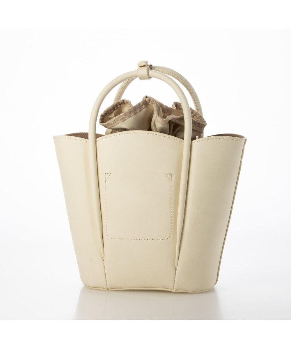 UNBILLION cachecache スカラップ2wayトートバッグ 