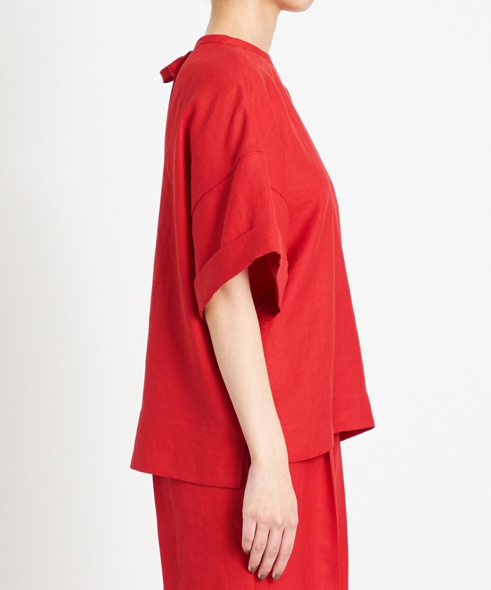 NAVE 【ReNAVE　洗える】スラブツイルブラウス 