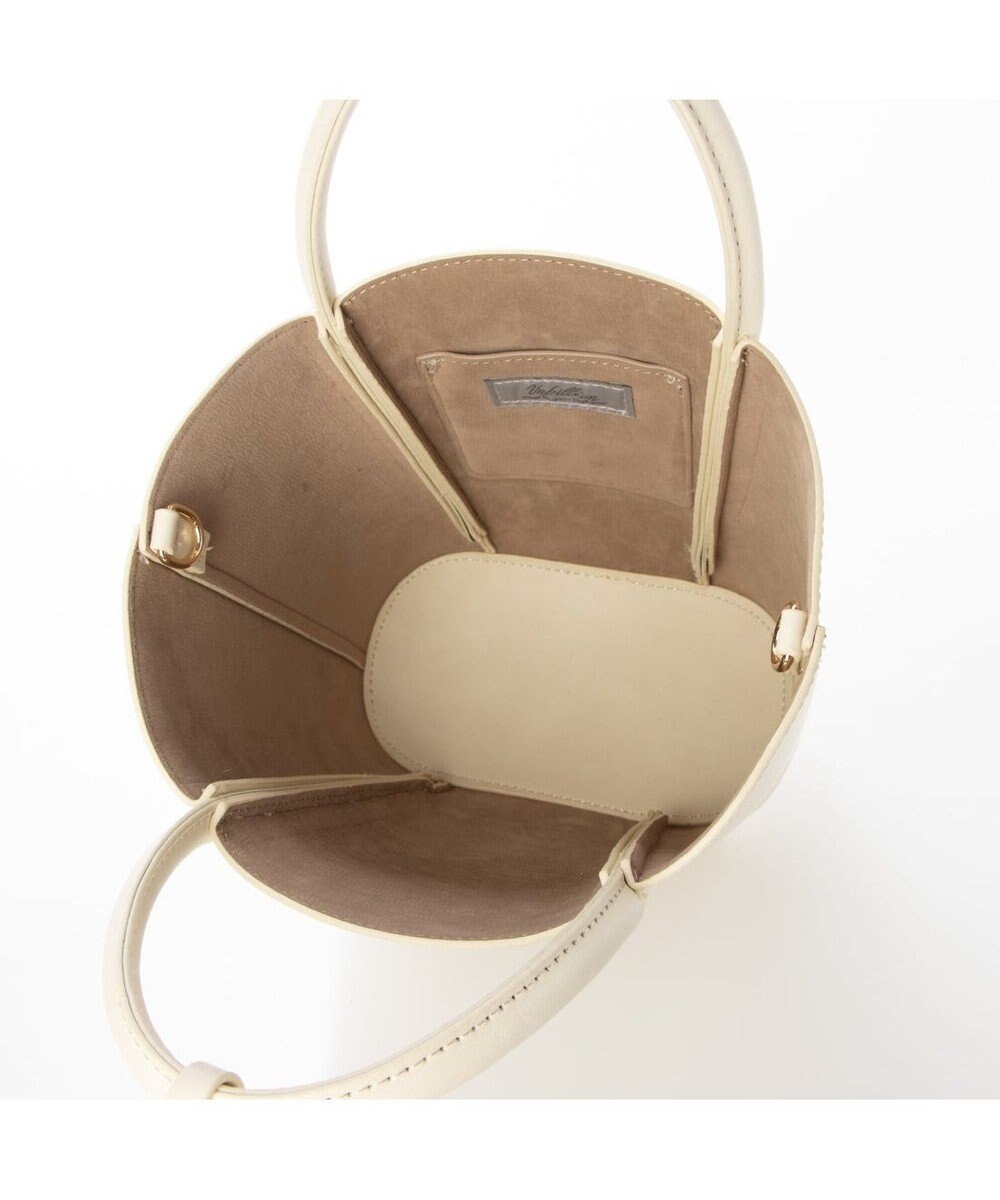 UNBILLION cachecache スカラップ2wayトートバッグ 