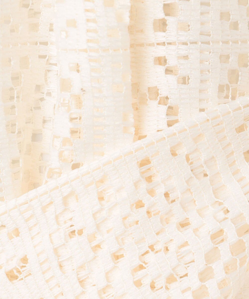 SHARE PARK LADIES オーバーサイズレースシャツ 