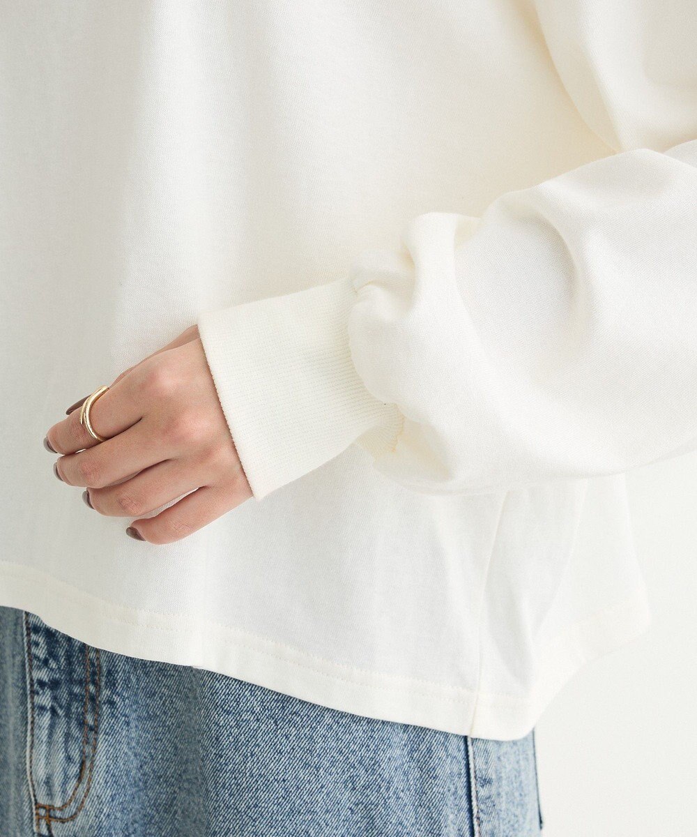 Green Parks 刺繍ロゴクロップドＴシャツ 