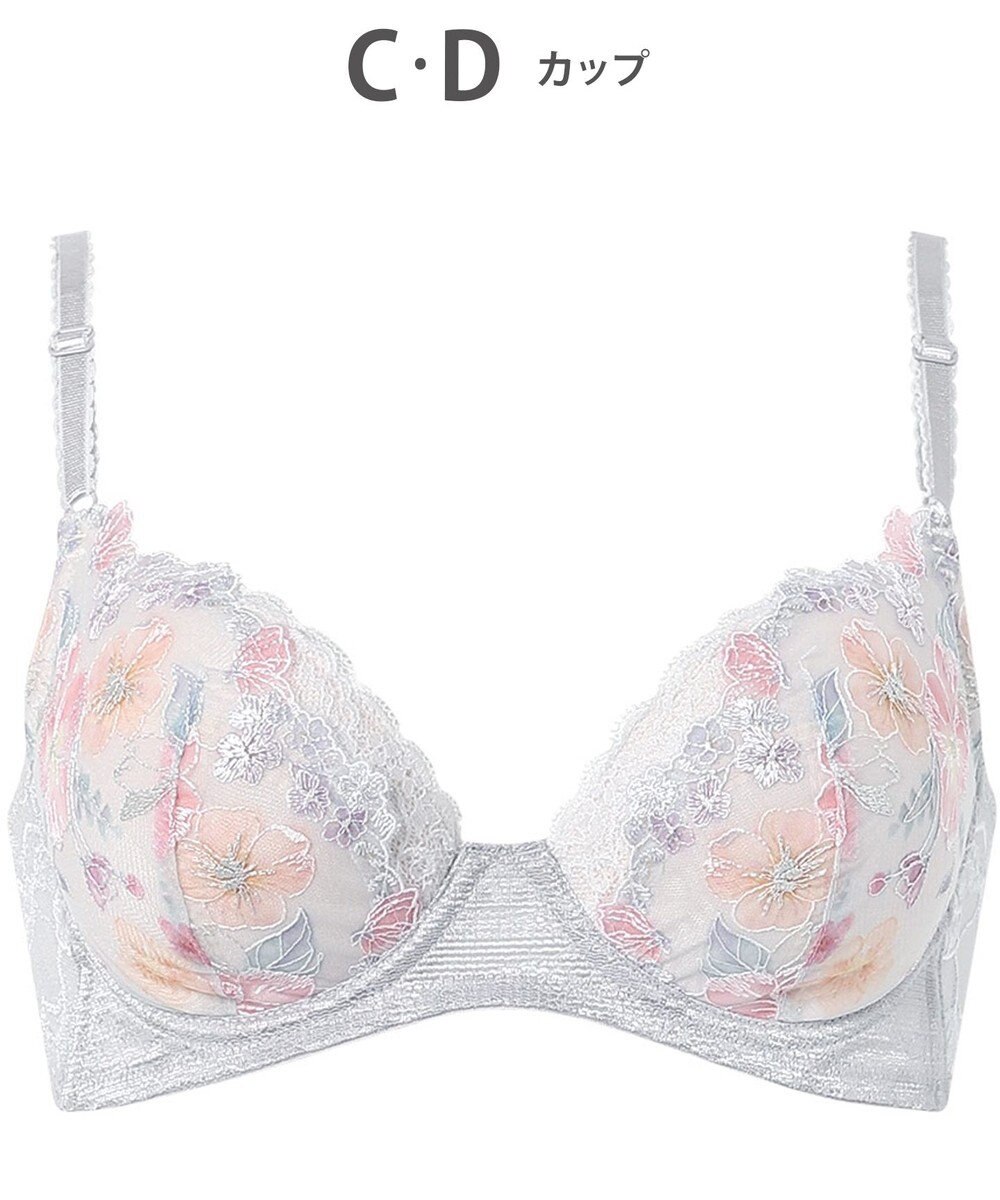 Wing ブラジャー 背中の段差をスムージング 脇高設計 バストの脇流れをブロック 【後ろ姿きれいブラ】 ブラ KB2722 ウイング／ワコール 