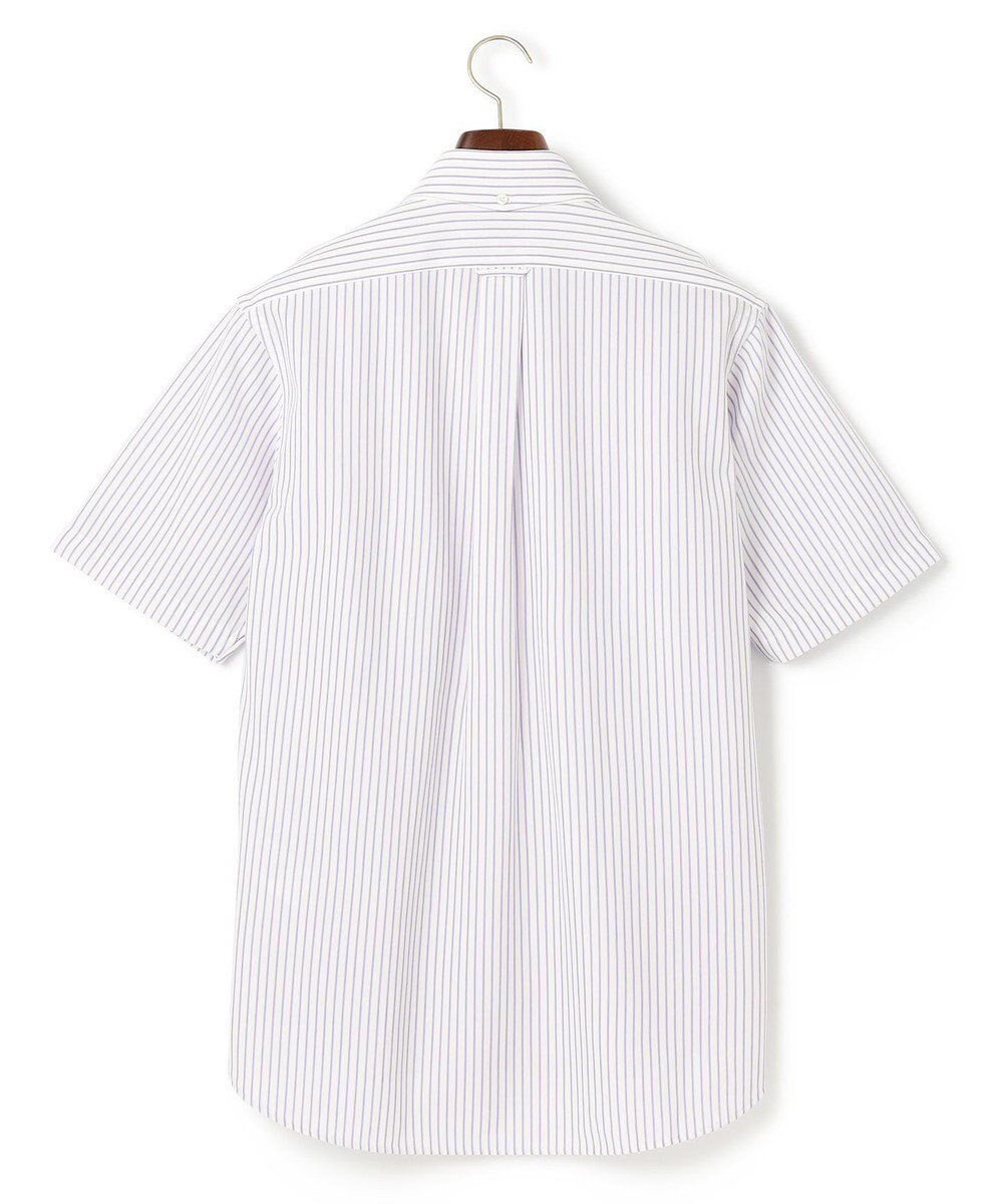 J.PRESS MEN 【KING SIZE】【夏に嬉しい高機能】カノコインレイストライプパッチポケット シャツ/B.D. 