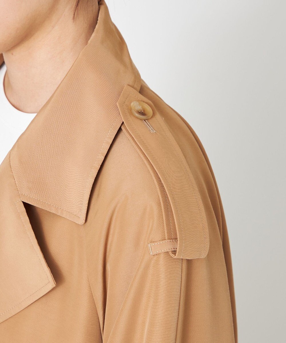 NAVE 【ReNAVE・セットアップ可/撥水加工/防シワ】ポリエステルタッサー コート 