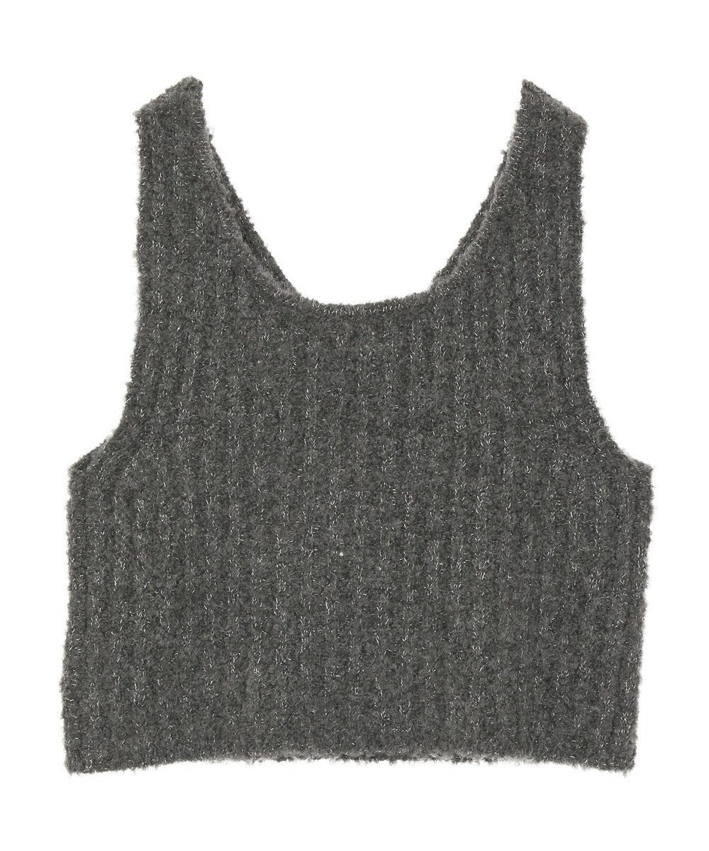 earth music&ecology ＭＩＸカラーブークレニットビスチェ 