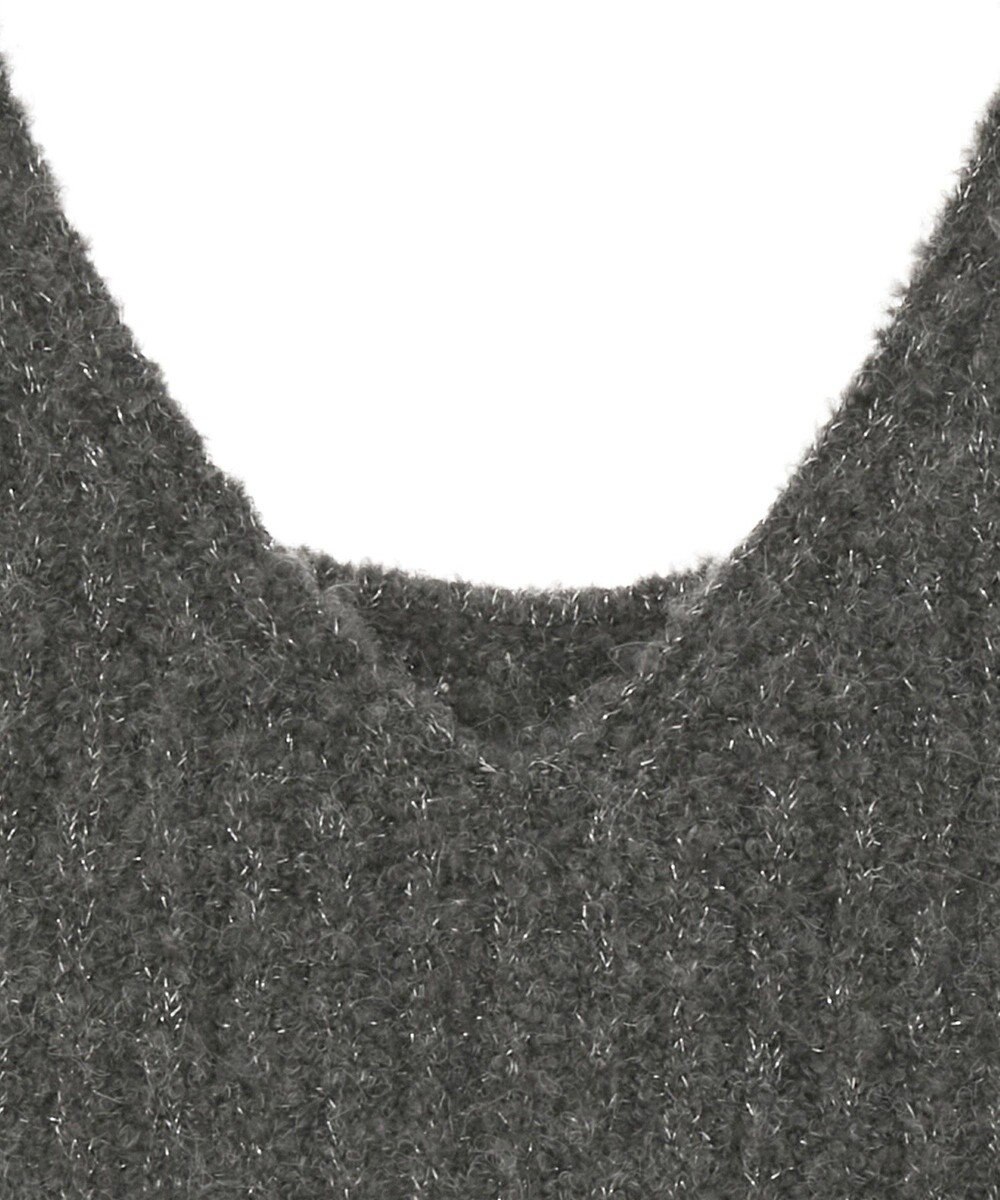 earth music&ecology ＭＩＸカラーブークレニットビスチェ 