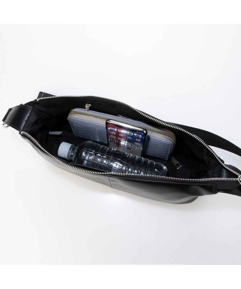 UNBILLION カシュカシュ cachecache / 横長ソフトショルダーバッグ 