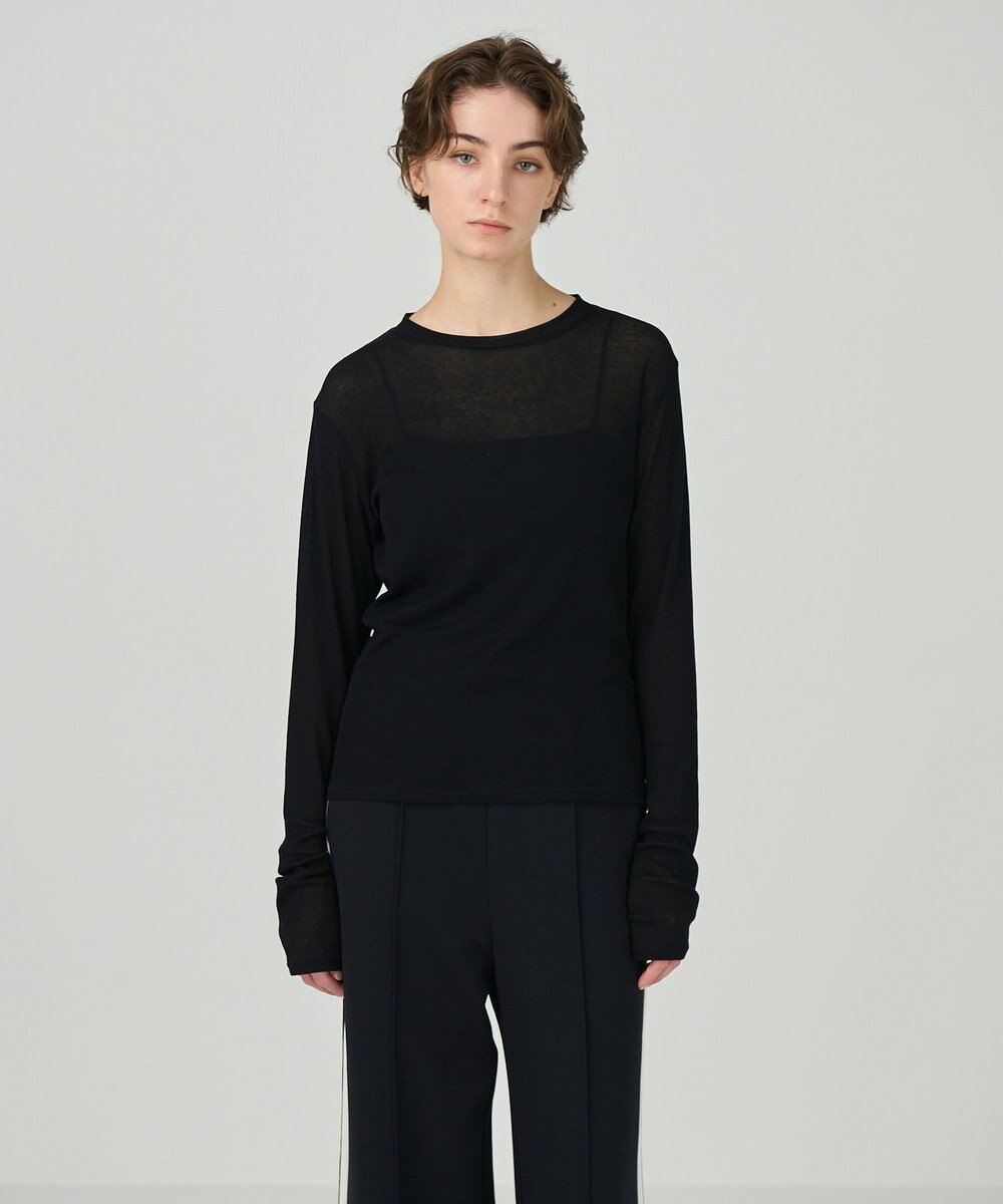 GRACE CONTINENTAL シアーテレコカットソー 