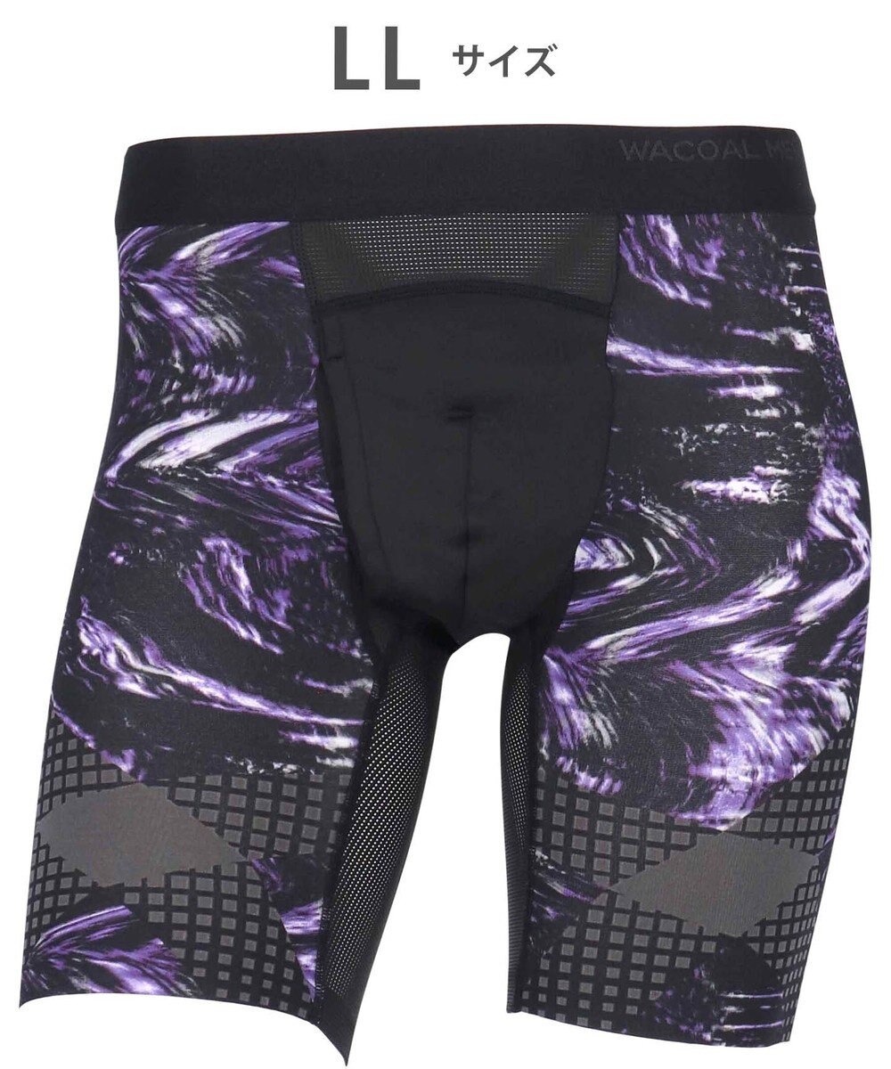 WACOAL MEN 【クロスウォーカー】 はいて歩いて、カロリー消費アップ ムレ軽減設計 ロング丈 前開き WX5014 /ワコールメン 