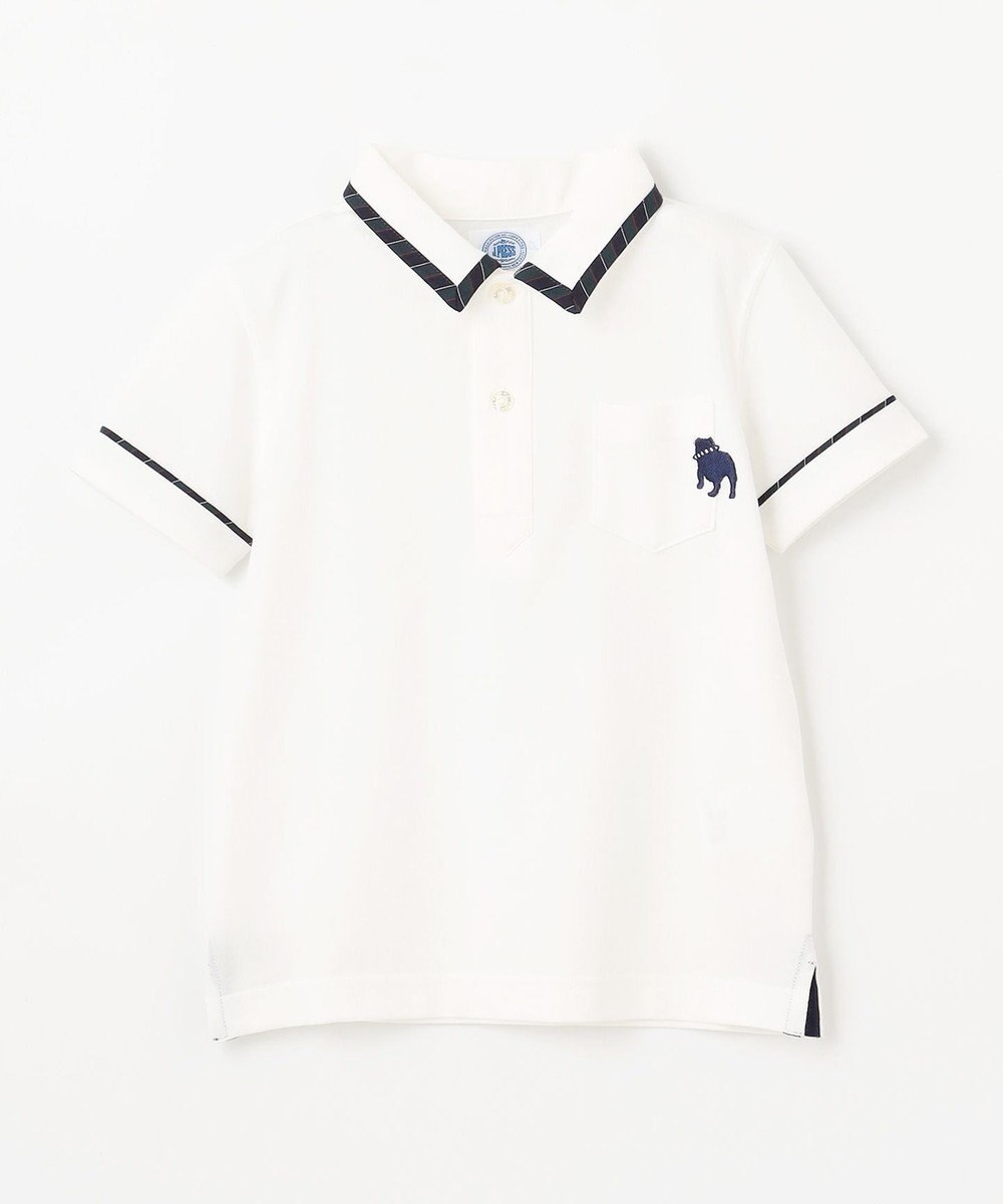 J.PRESS KIDS 【100-130cm】カノコ バックブル 半袖ポロシャツ 