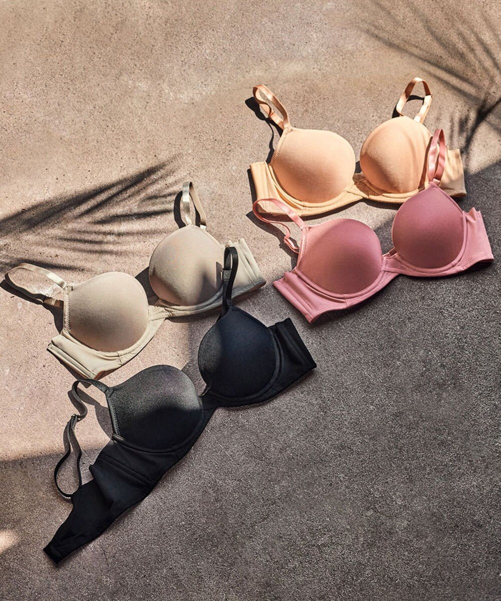 WACOAL ブラジャー サイズや体型特徴に合わせた設計 背中に段差がつきにくい アウターにひびきにくい レディース BXC410 /ワコール 