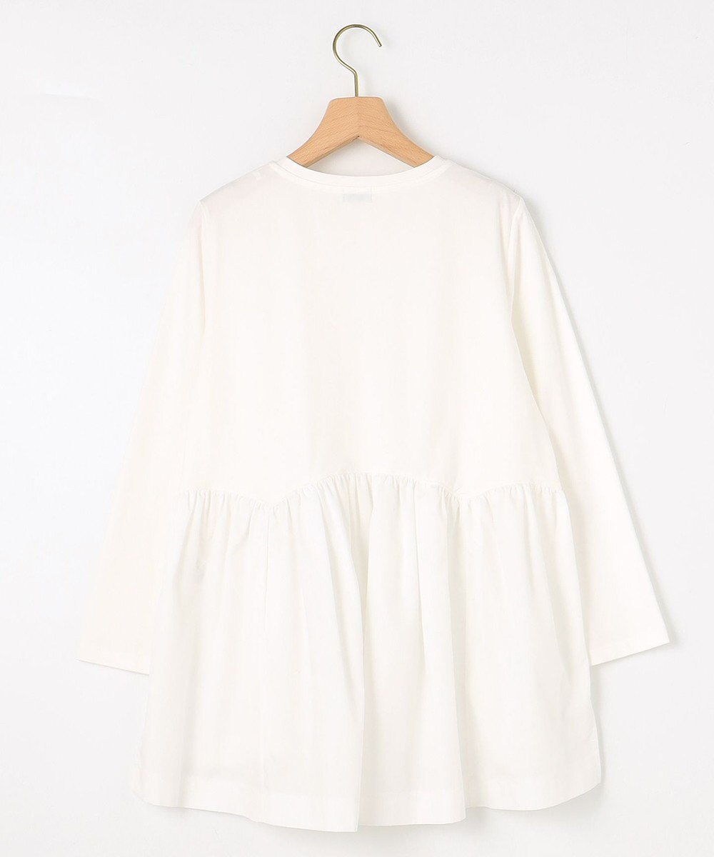 組曲 ペプラムレイヤード 長袖Tシャツ 