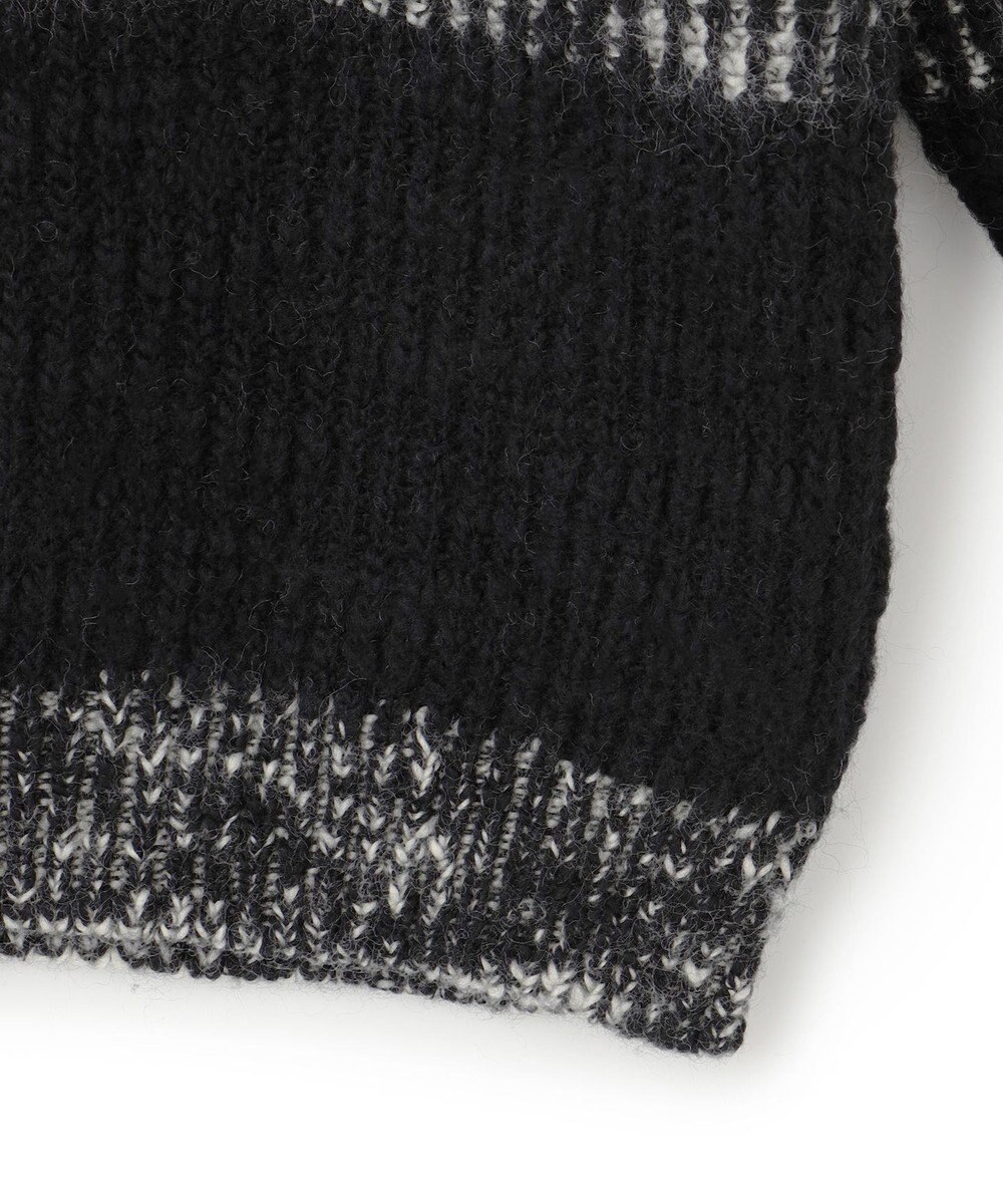 JOSEPH HOMME 【HIGH GRADE LINE】ランダムスラブジャガード　クルーネックニット 