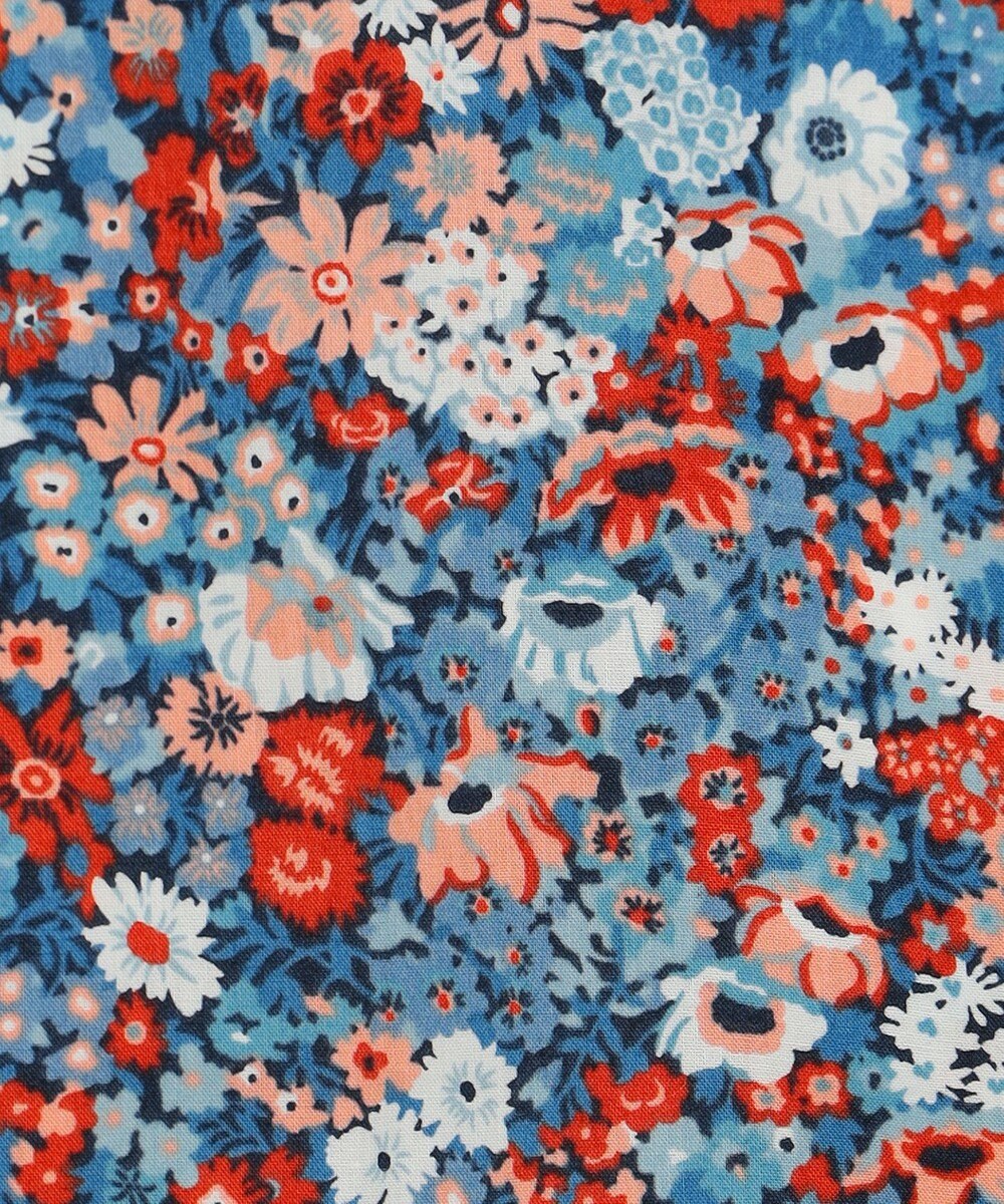 JOSEPH ABBOUD 【洗える】リバティプリント シャツ 