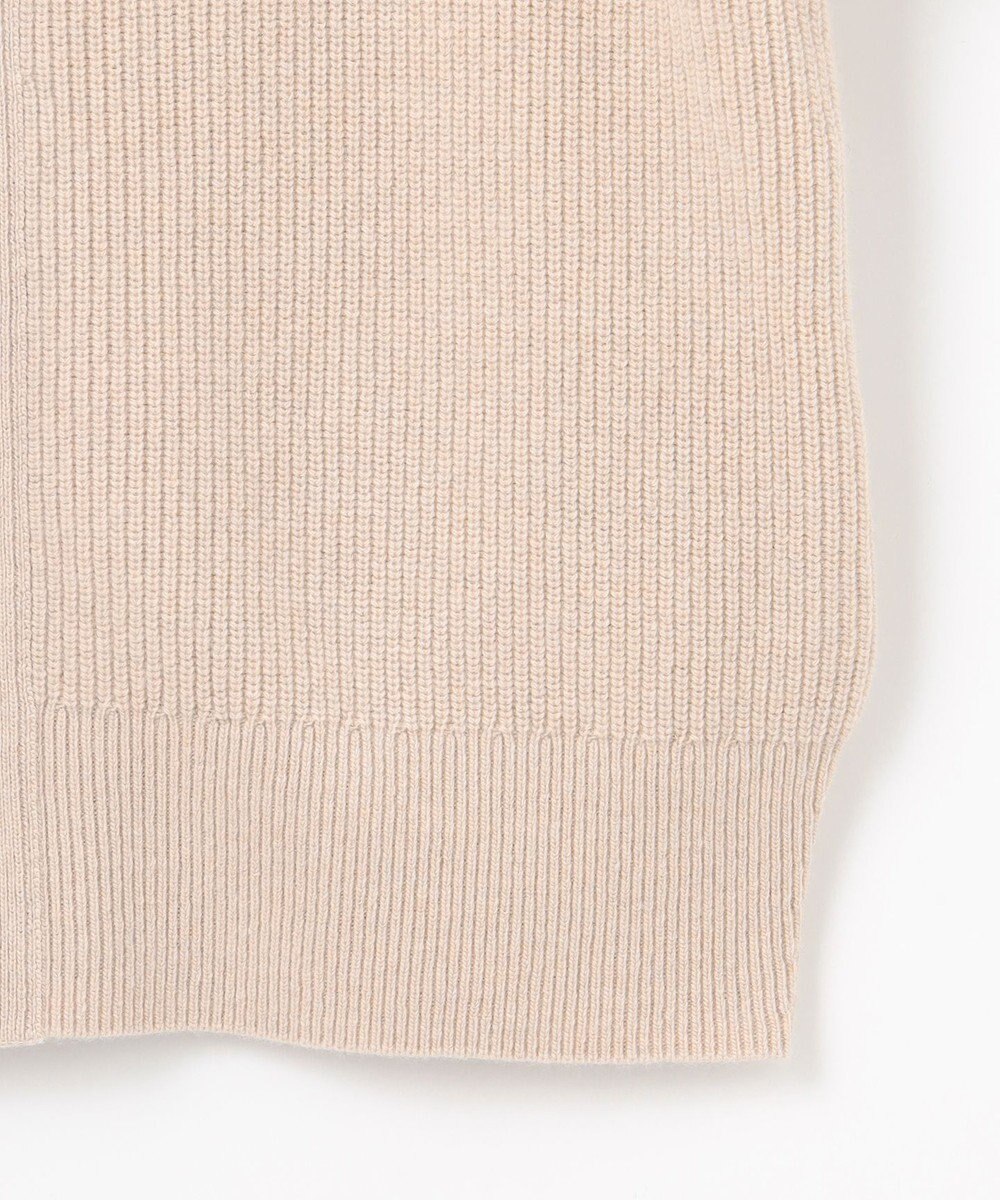 J.PRESS LADIES L 【洗える】CAT ジップアップブルゾン ニット 