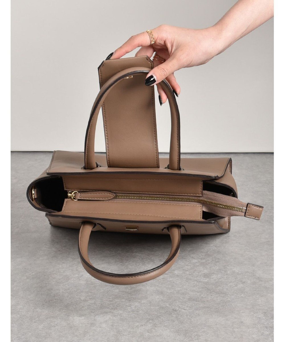 LA BAGAGERIE 【MONICA】ベルテッド2WAYハンドバッグ 