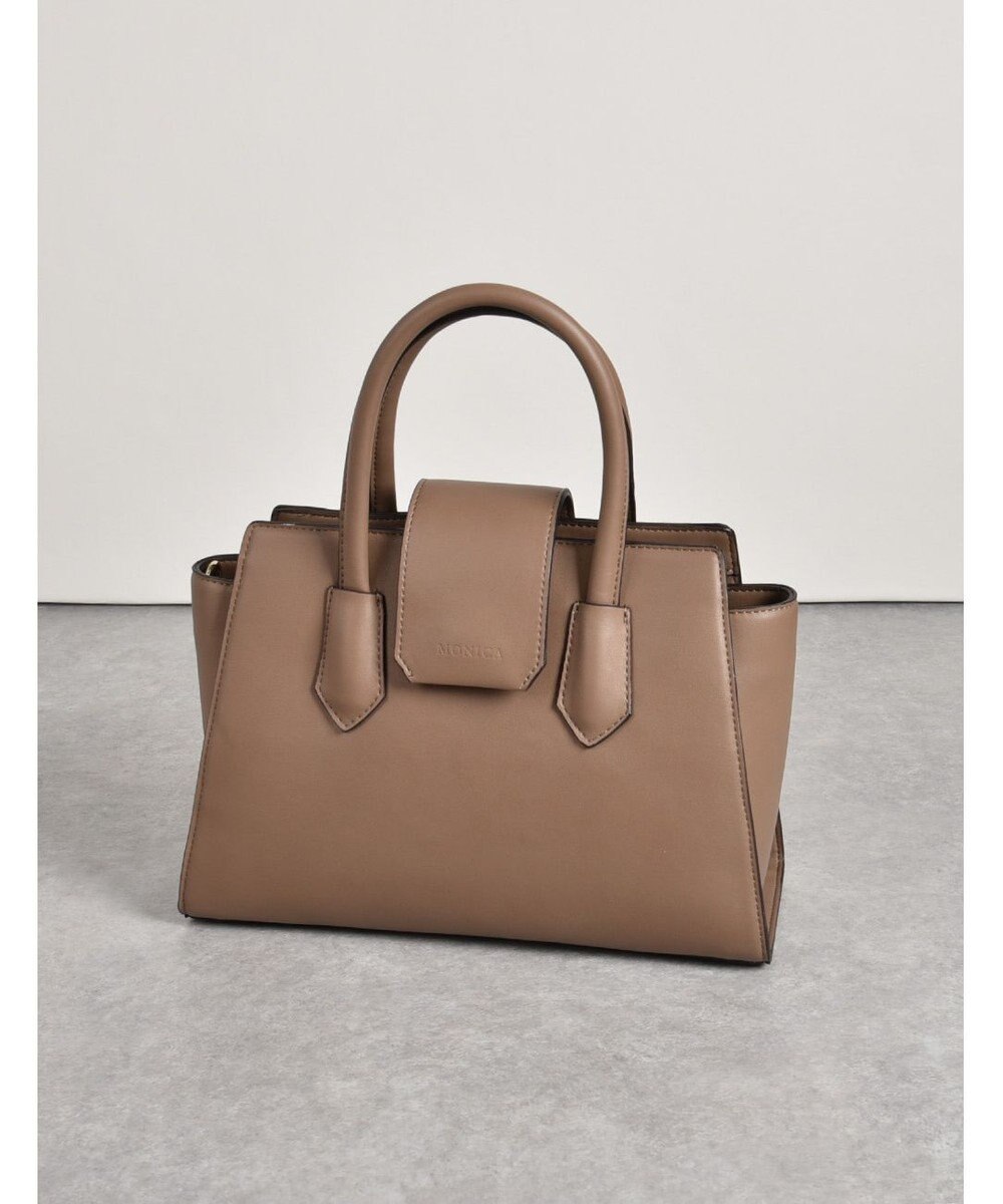 LA BAGAGERIE 【MONICA】ベルテッド2WAYハンドバッグ 